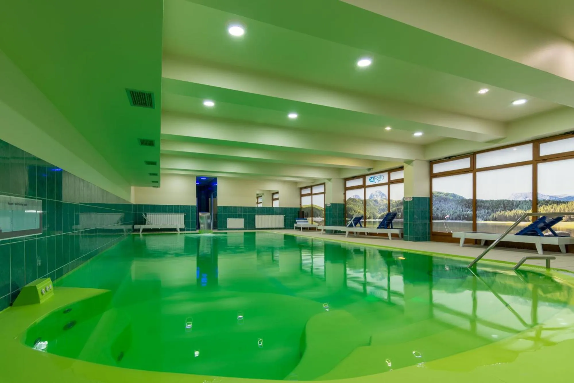 Swimming pool in Ski Hotel