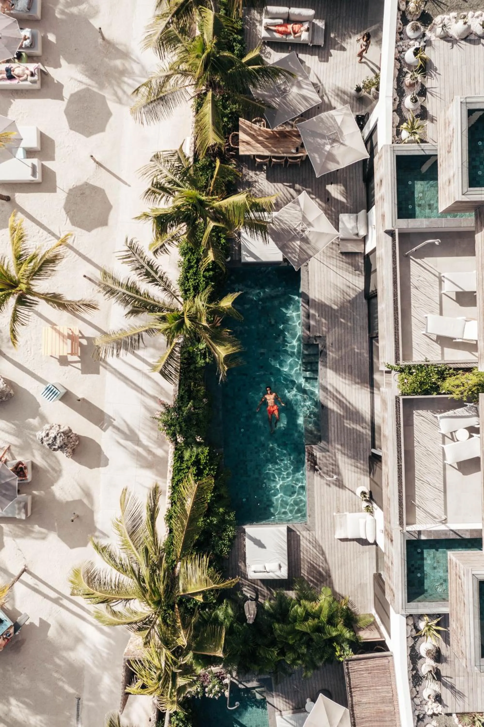 Pool view in Kontiki Beach Resort