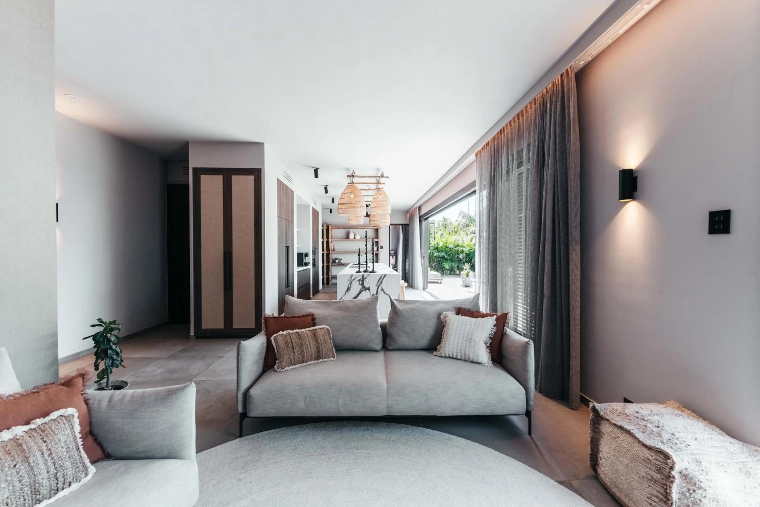 Living room in Kontiki Beach Resort