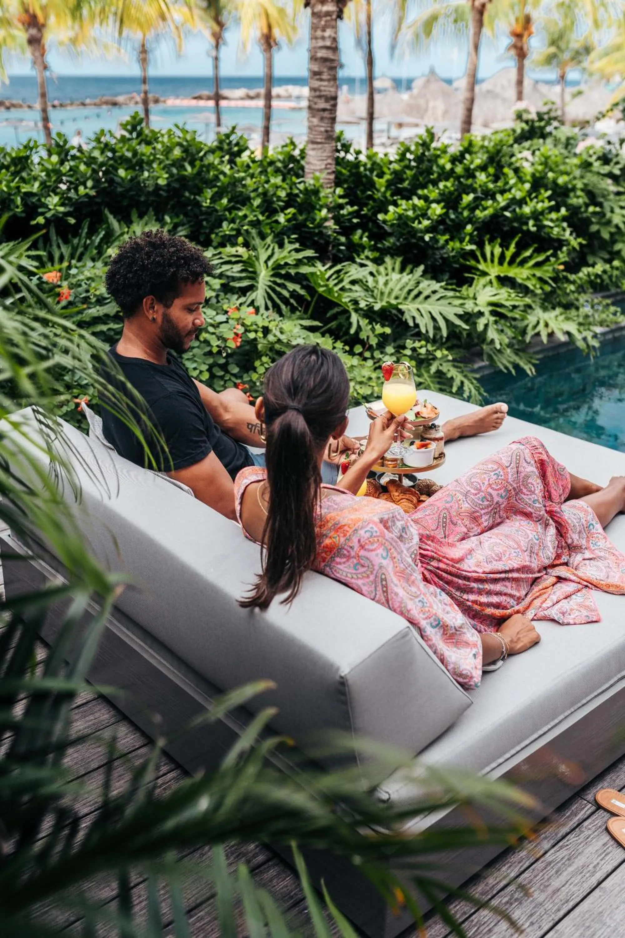 Garden in Kontiki Beach Resort