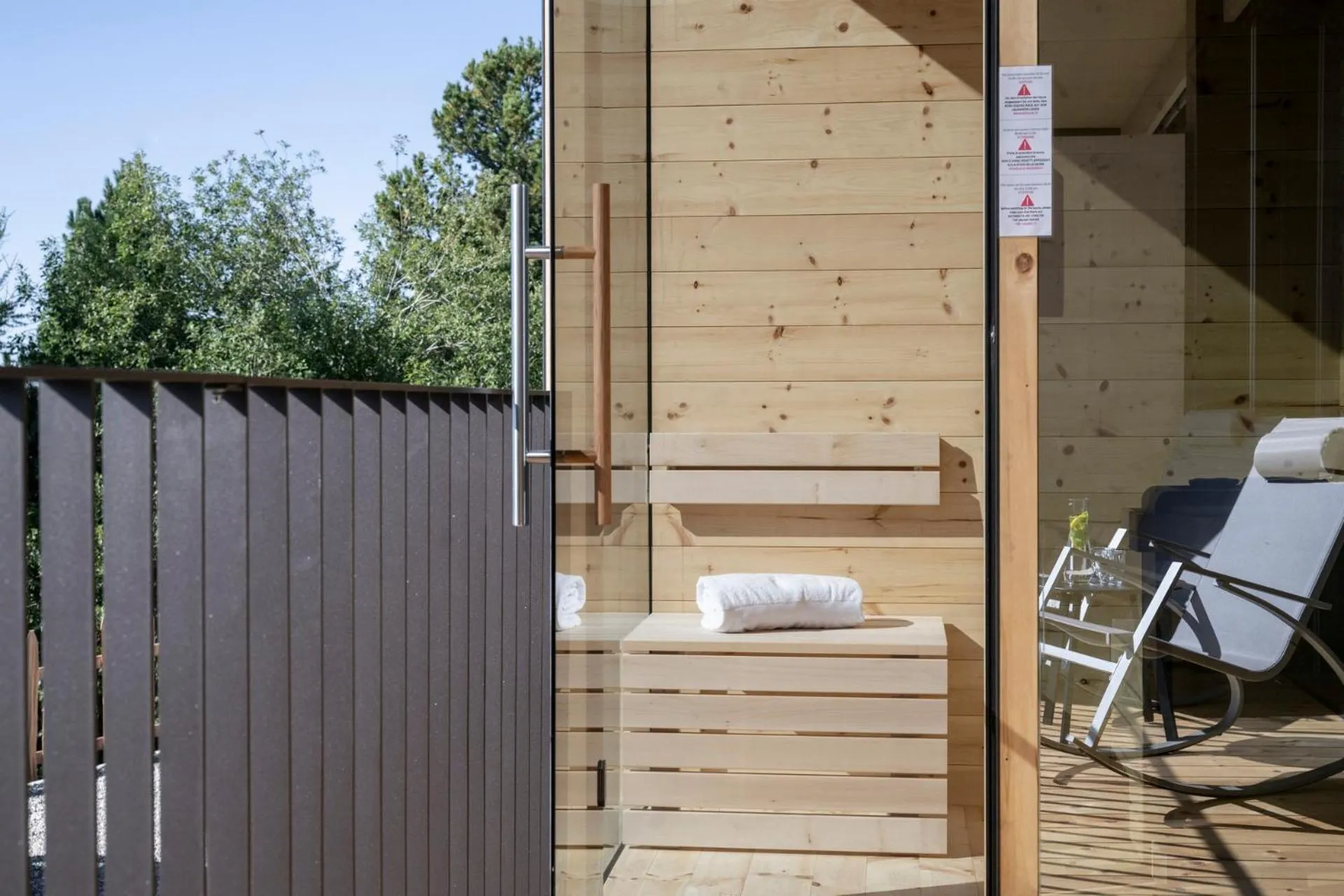 Sauna in Berghotel Schlemmer