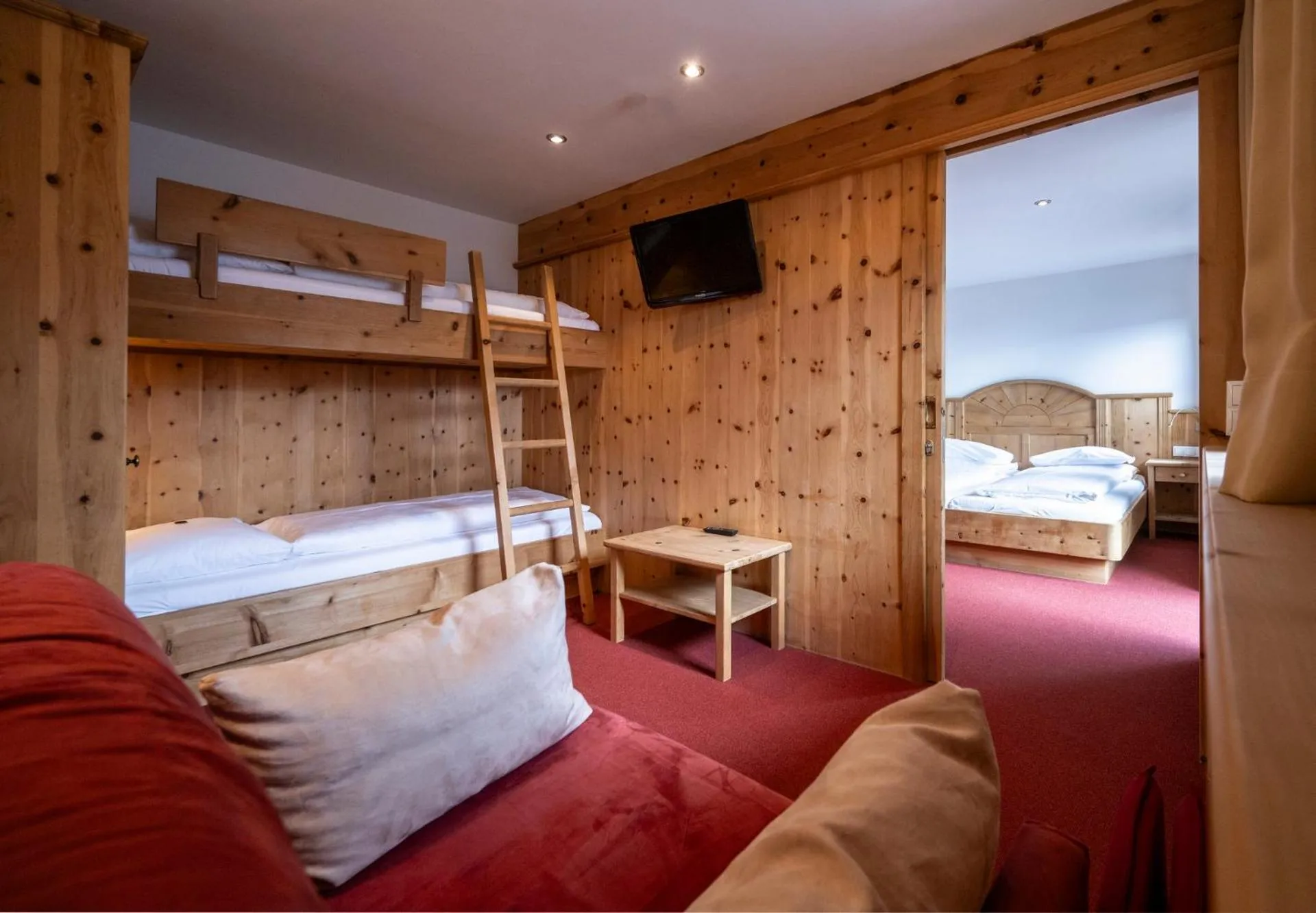 Bedroom, Bed in Berghotel Schlemmer