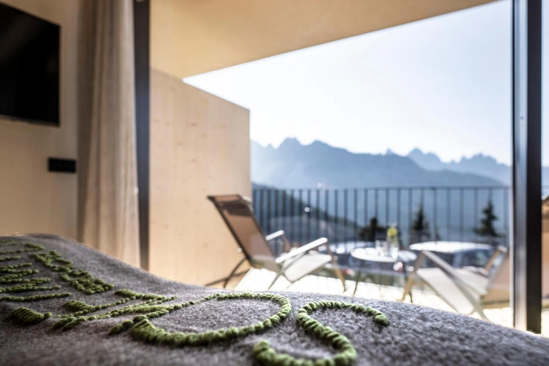 View (from property/room) in Berghotel Schlemmer