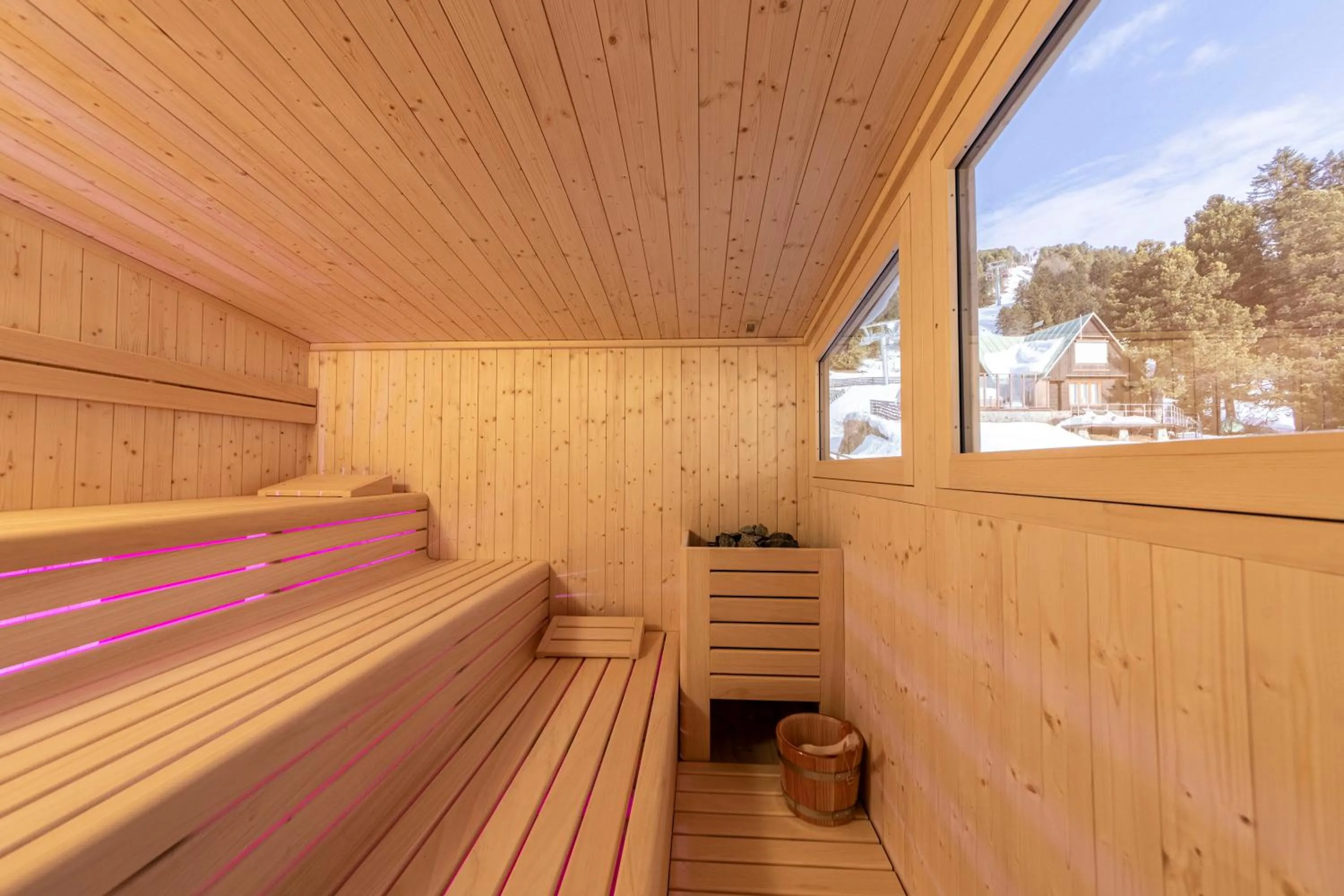 Sauna in Berghotel Schlemmer