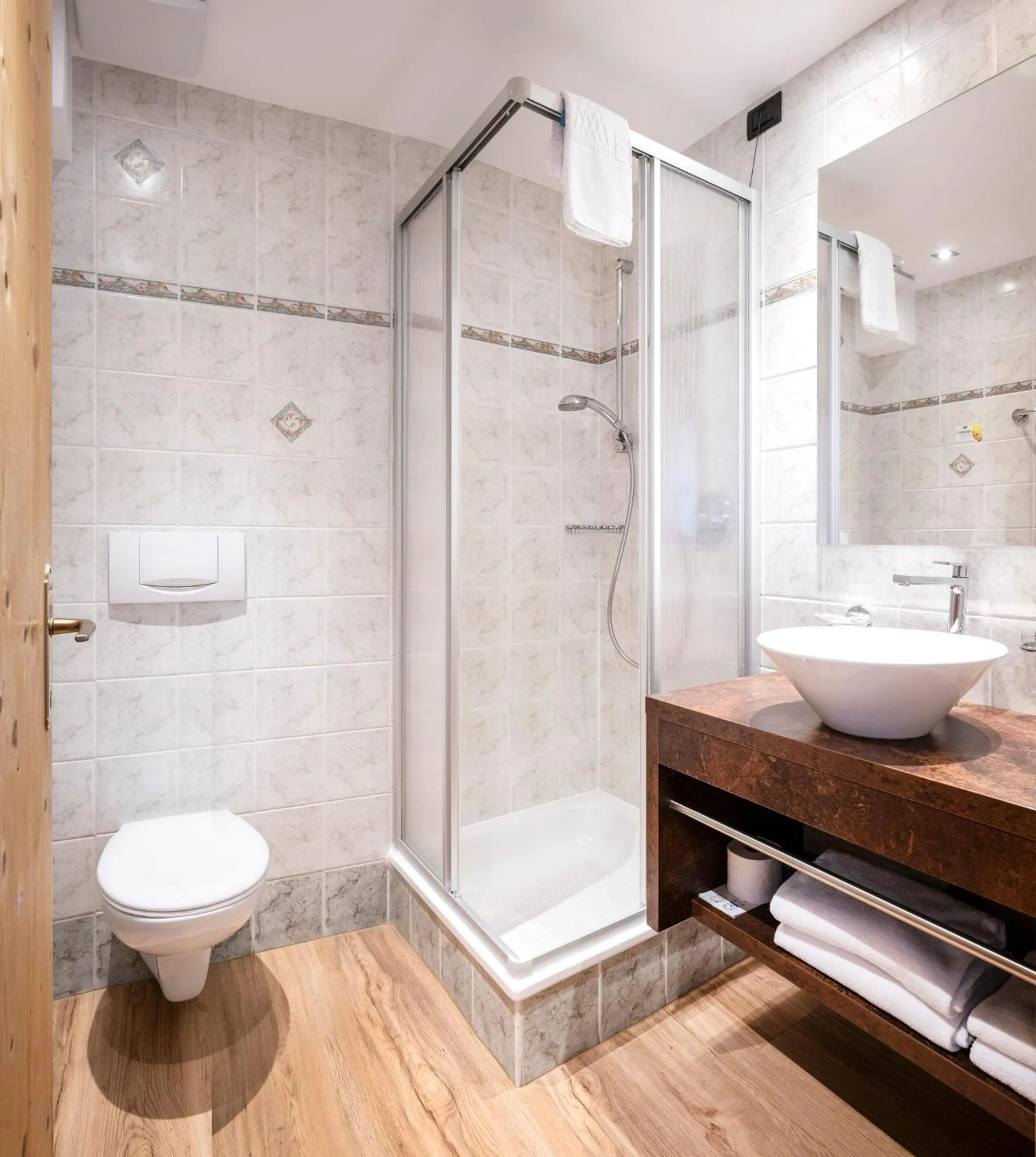 Bathroom in Berghotel Schlemmer