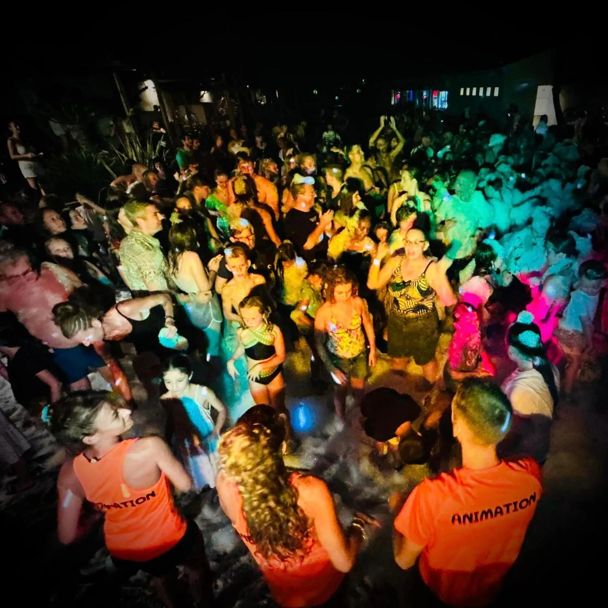 Evening entertainment in Residence La Palmeraie