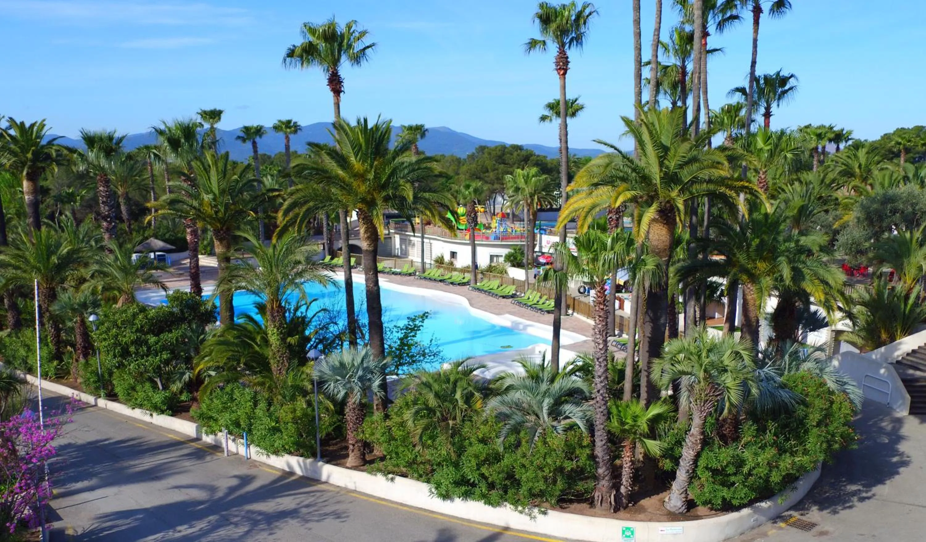 Natural landscape in Residence La Palmeraie