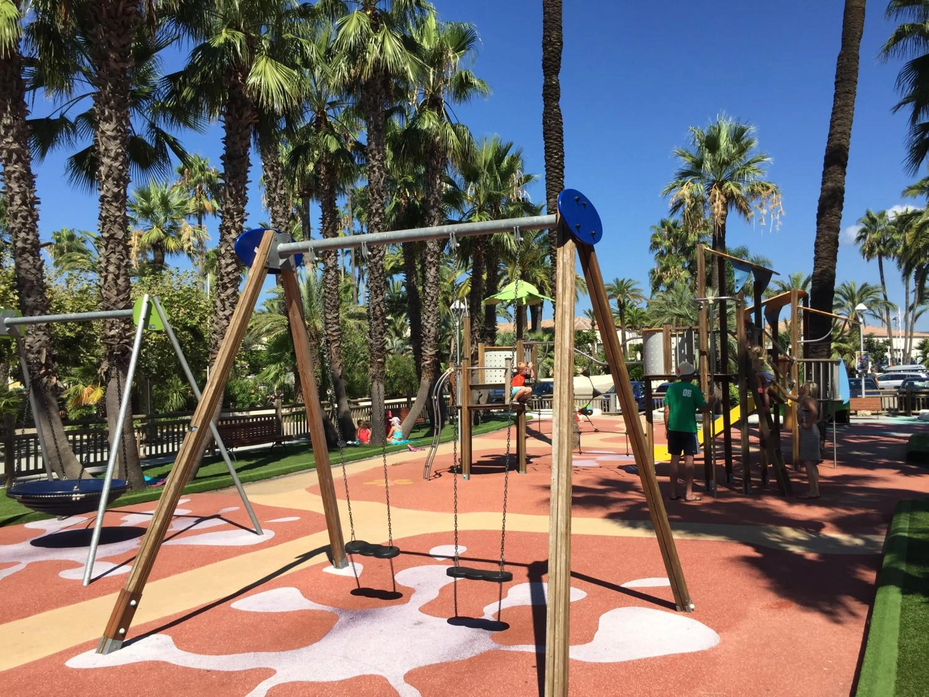 Children play ground in Residence La Palmeraie