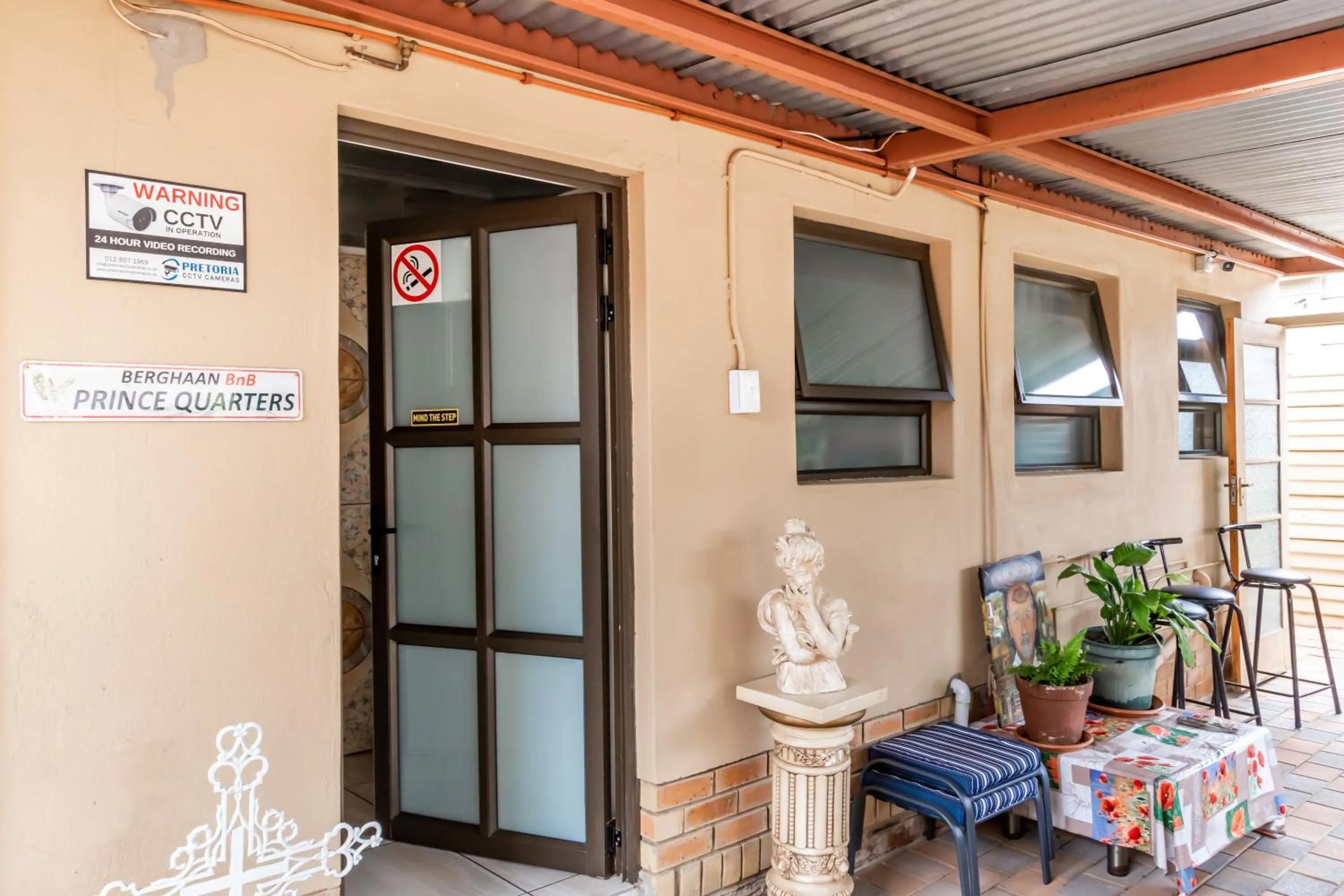 Facade/entrance in Berghaan Pretoria