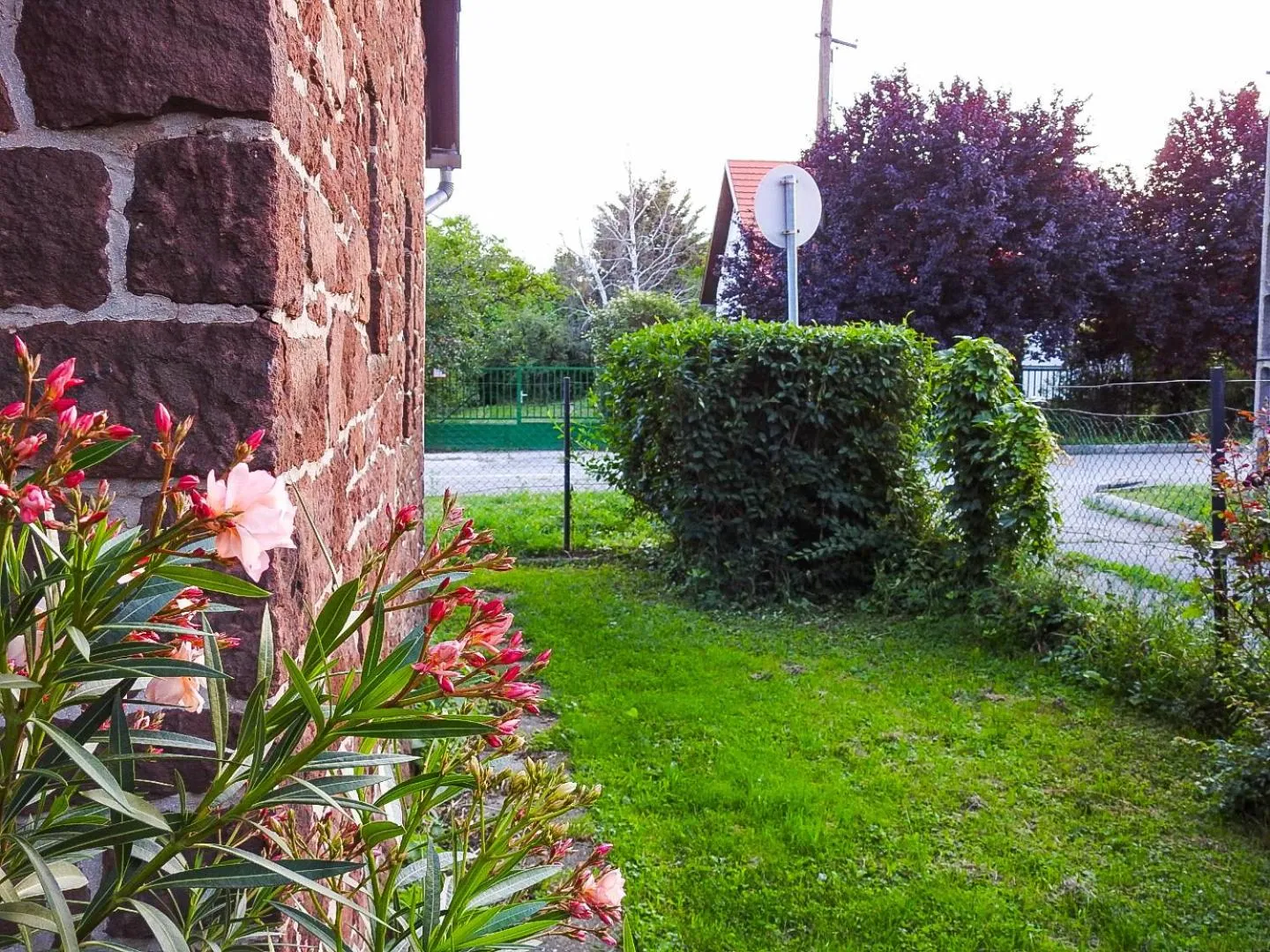 Garden view in Lake Vendégház