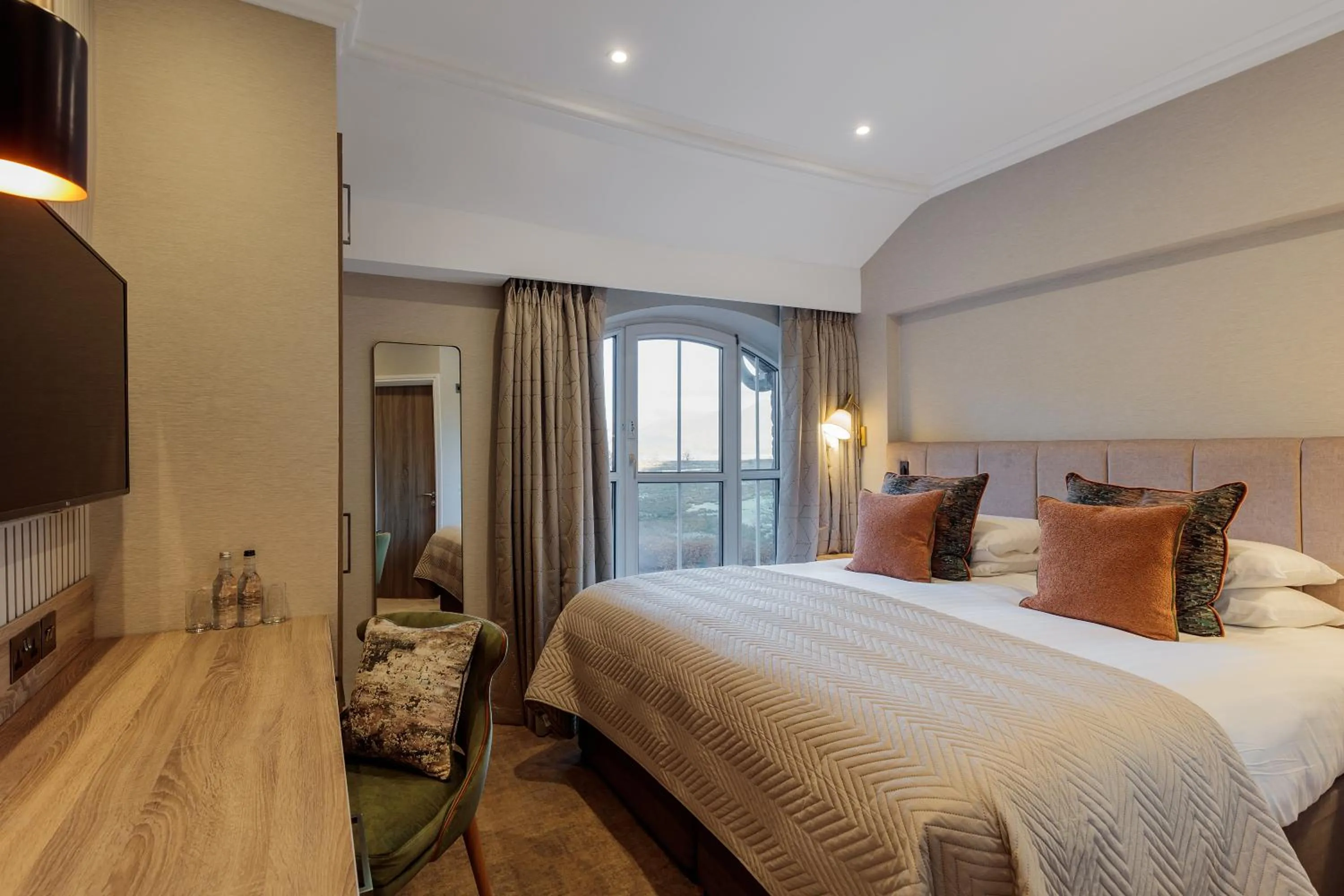 Bed in The Borrowdale Hotel