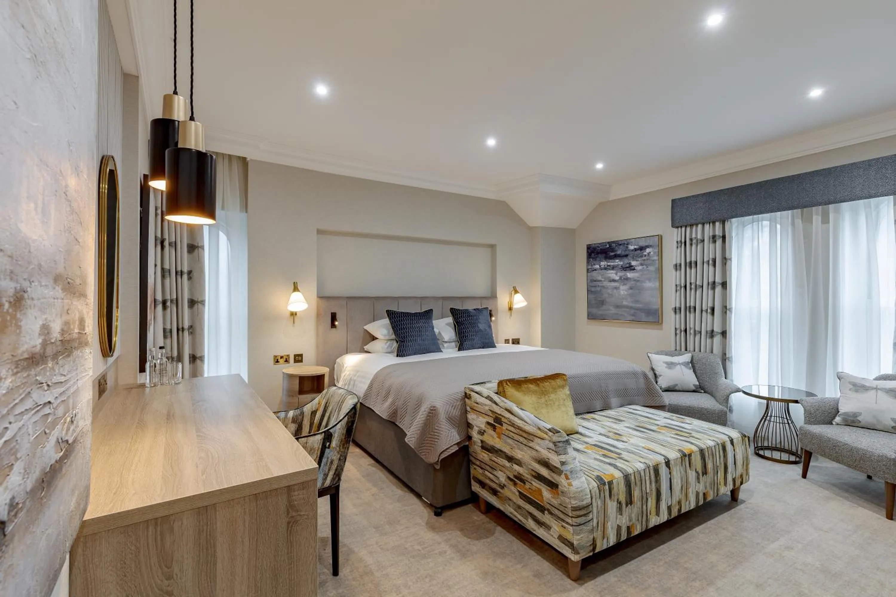 Bed in The Borrowdale Hotel