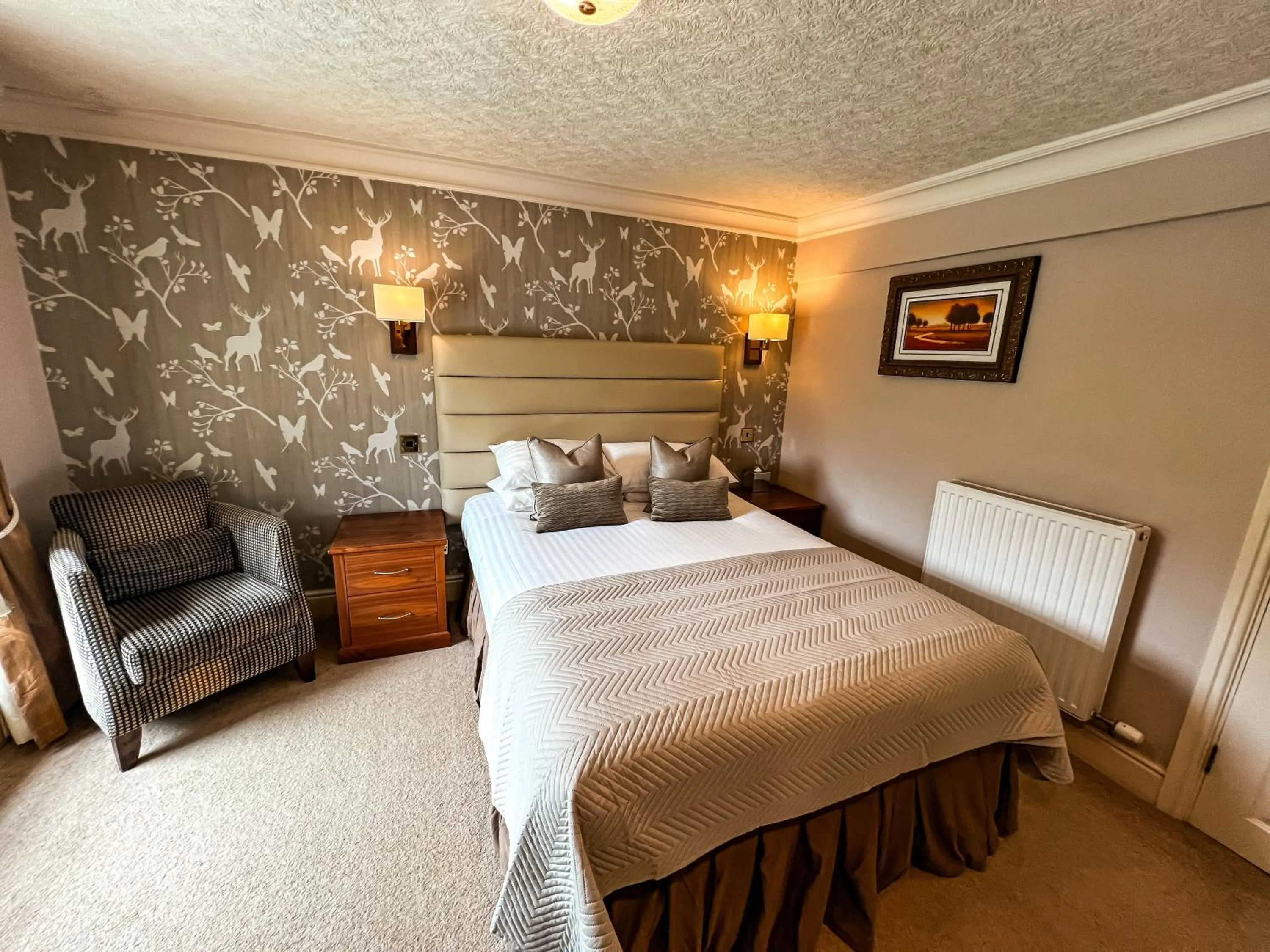 Bed in The Borrowdale Hotel
