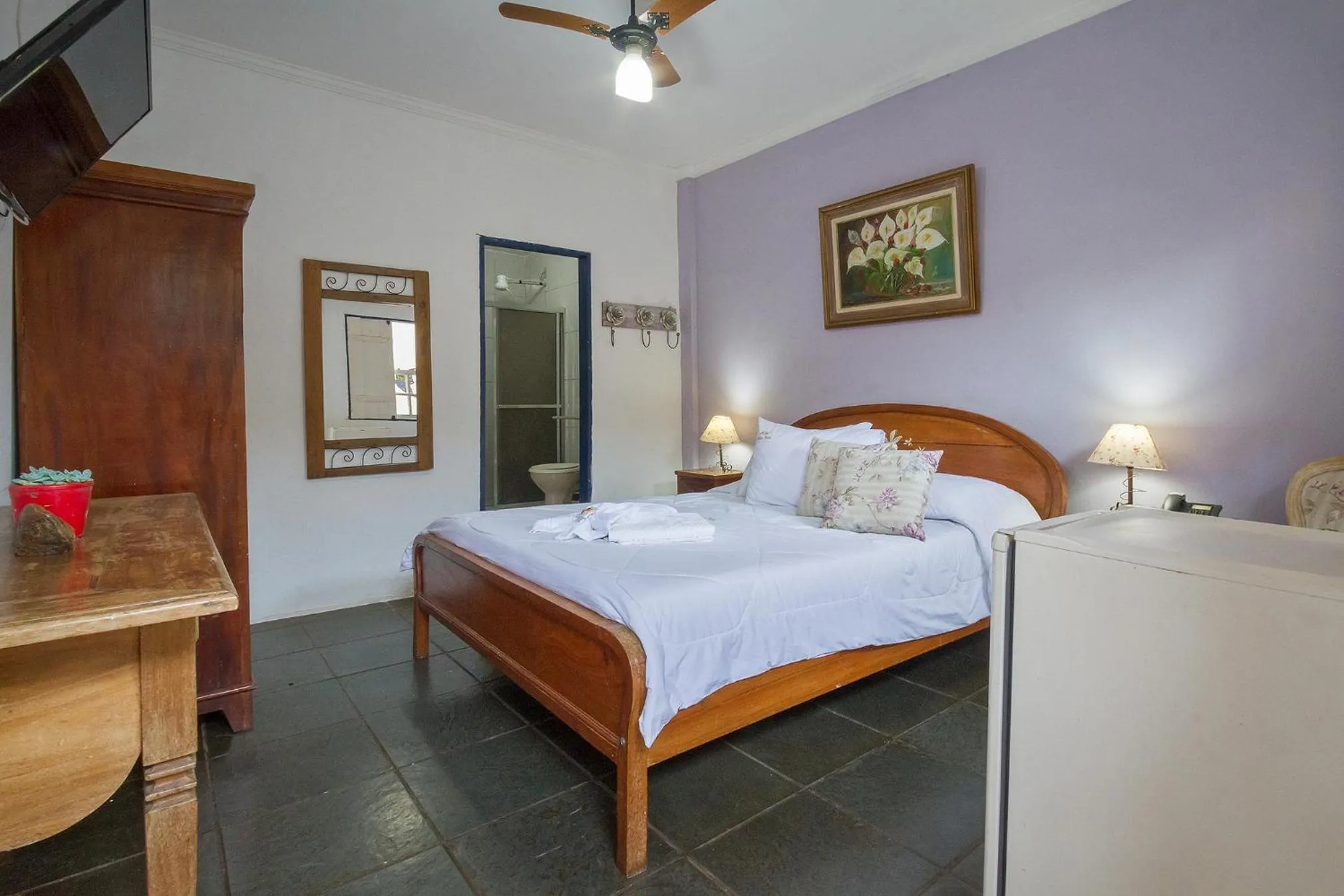 Bed in Hotel Serra Vista