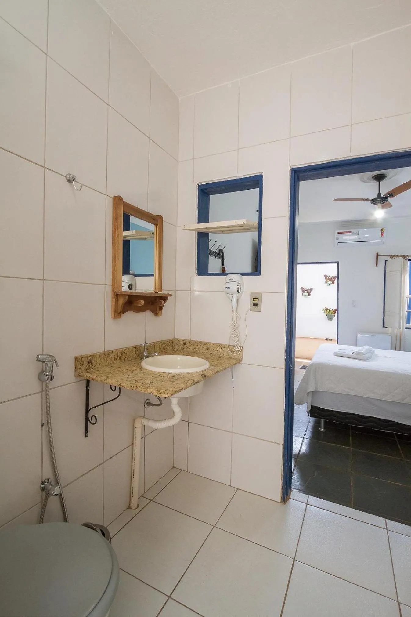 Bed in Hotel Serra Vista