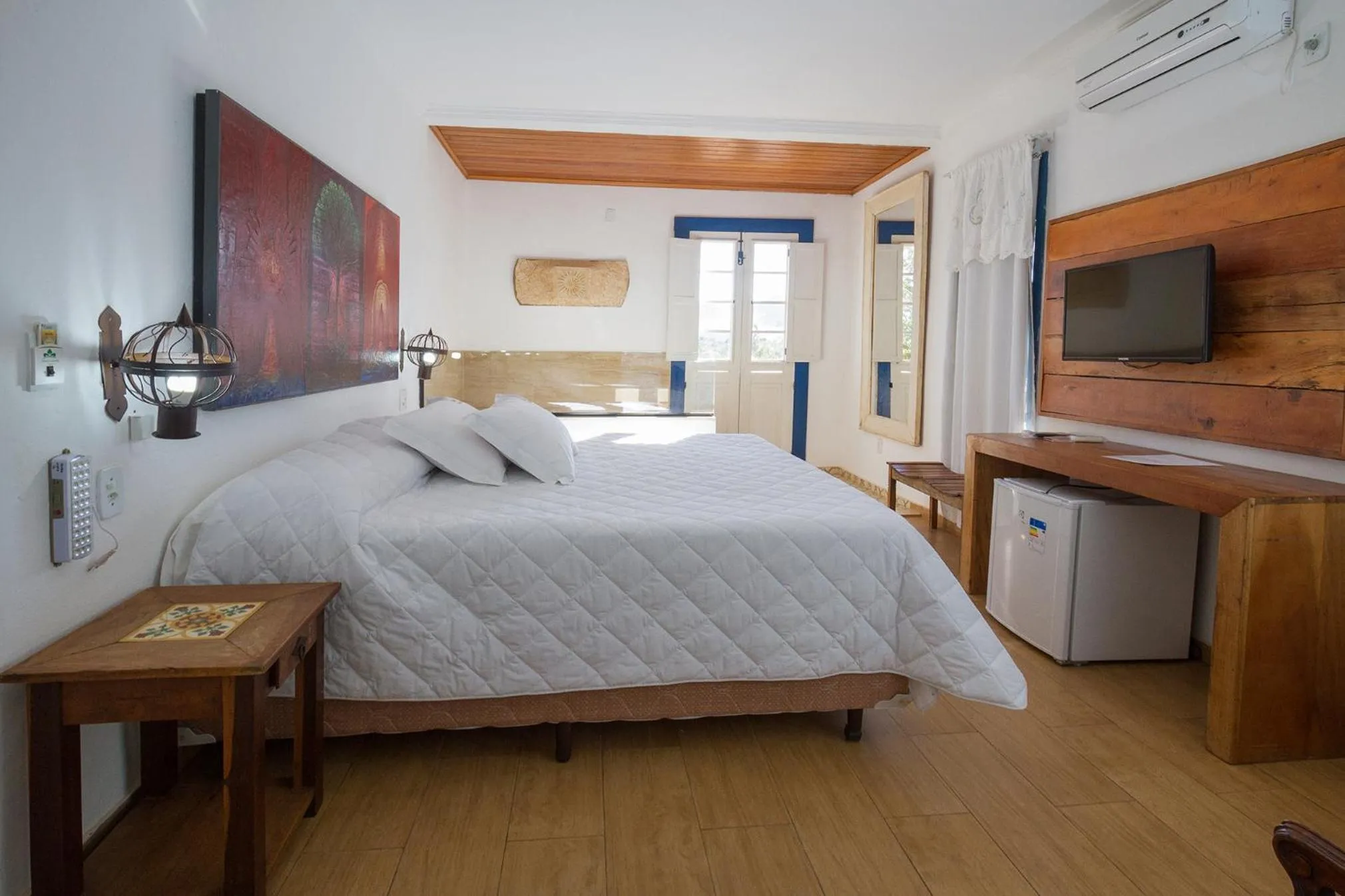 Bed in Hotel Serra Vista