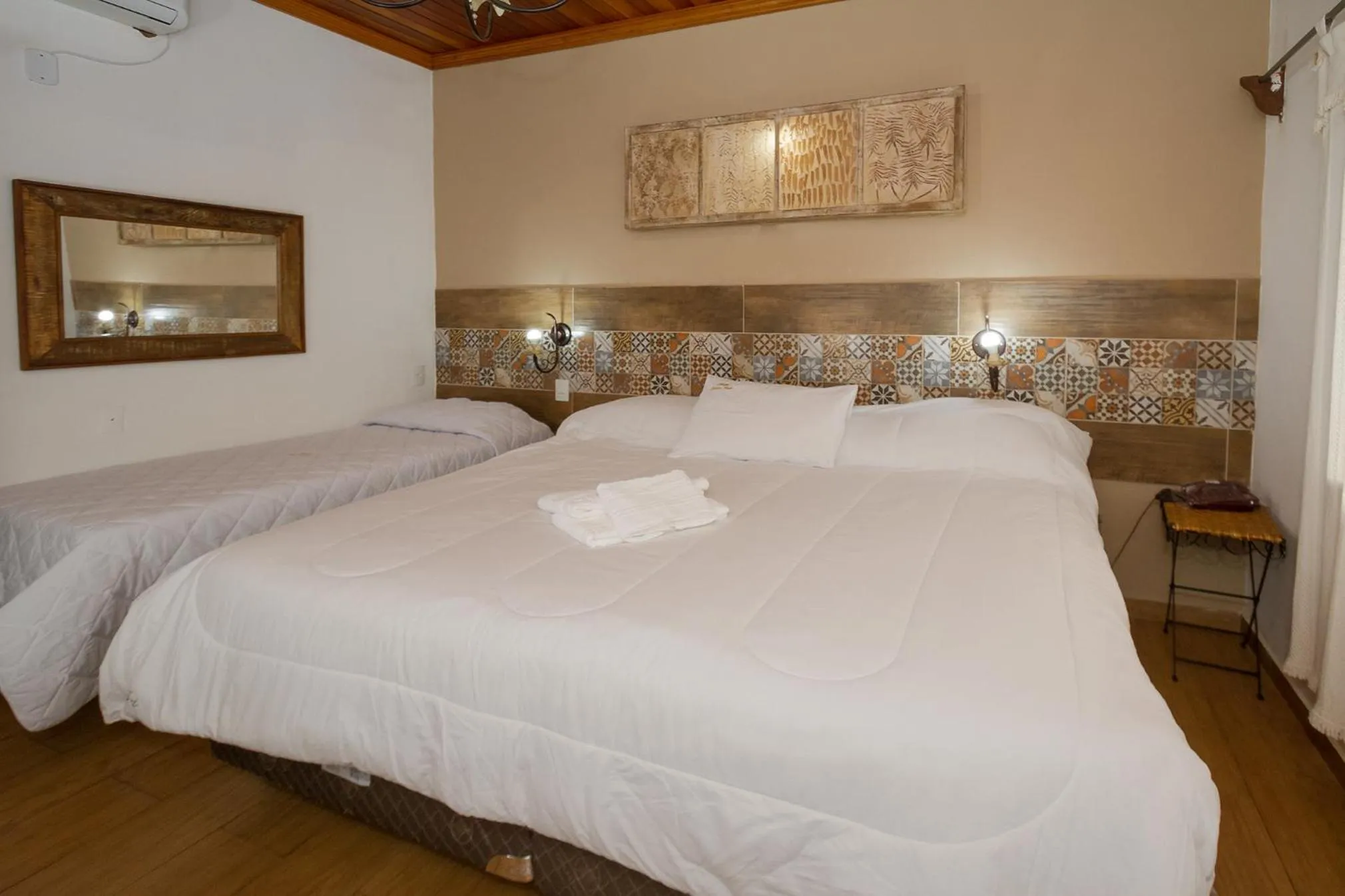 Bed in Hotel Serra Vista