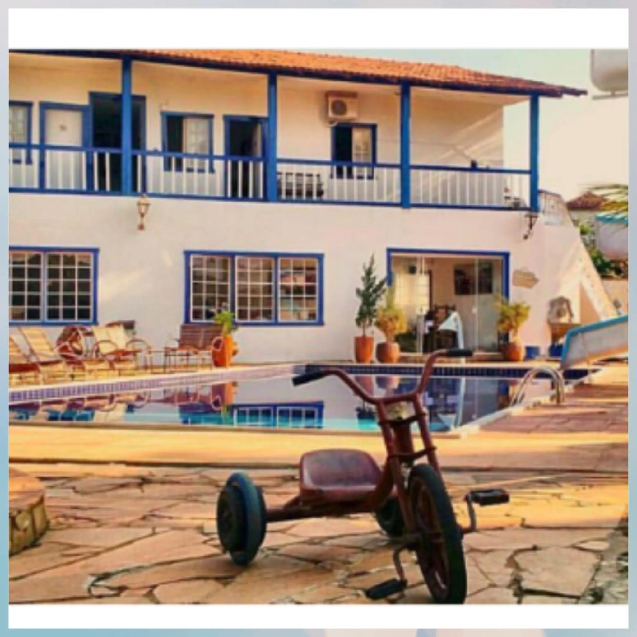 Swimming pool in Hotel Serra Vista