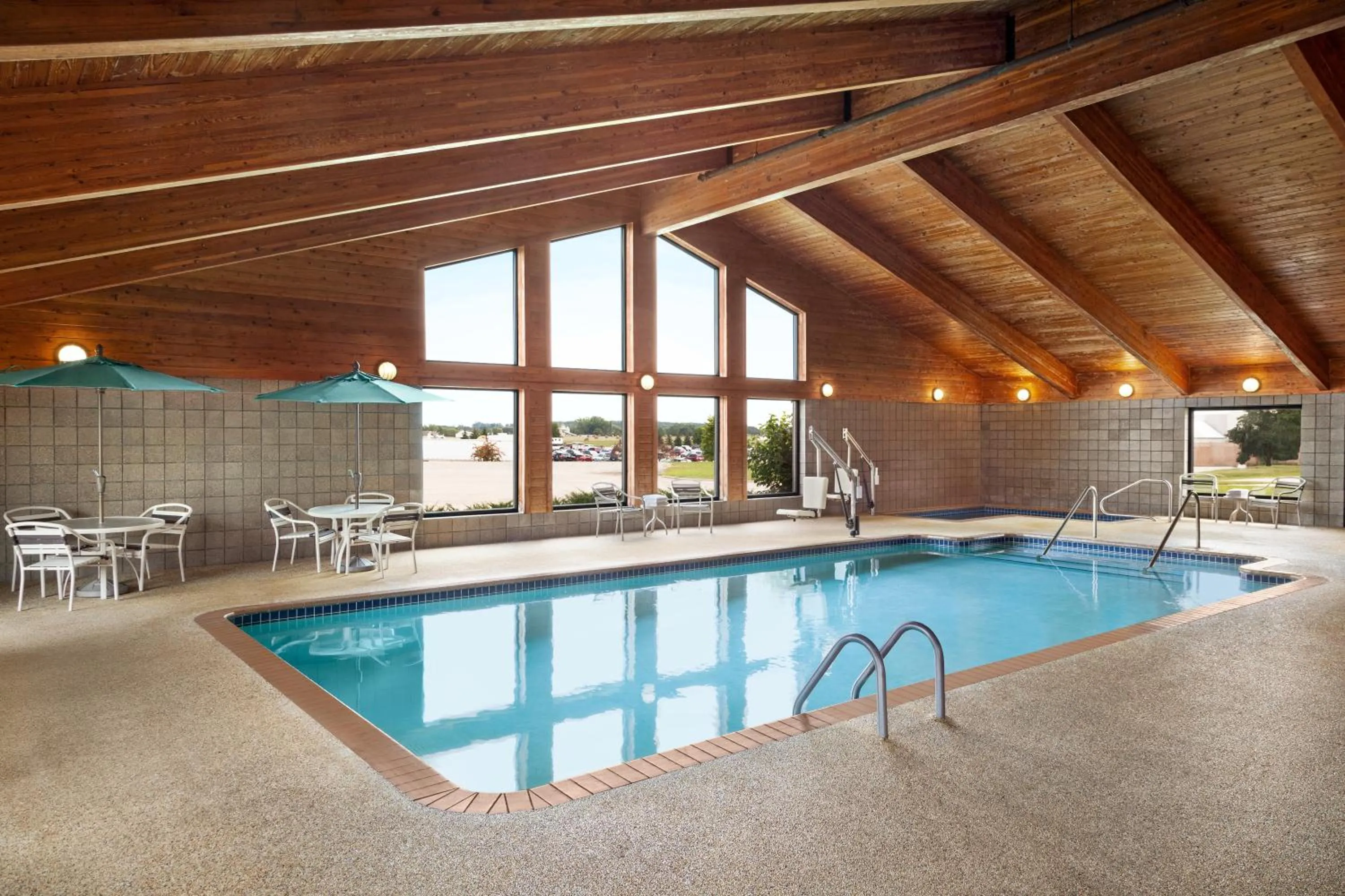 Swimming pool in AmericInn by Wyndham Sauk Centre