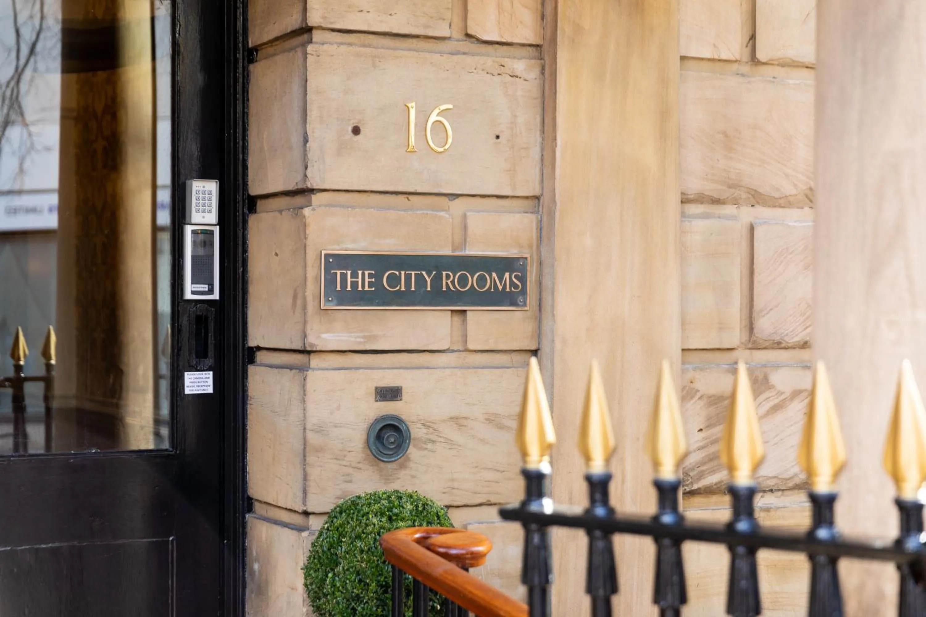Facade/entrance in The City Rooms