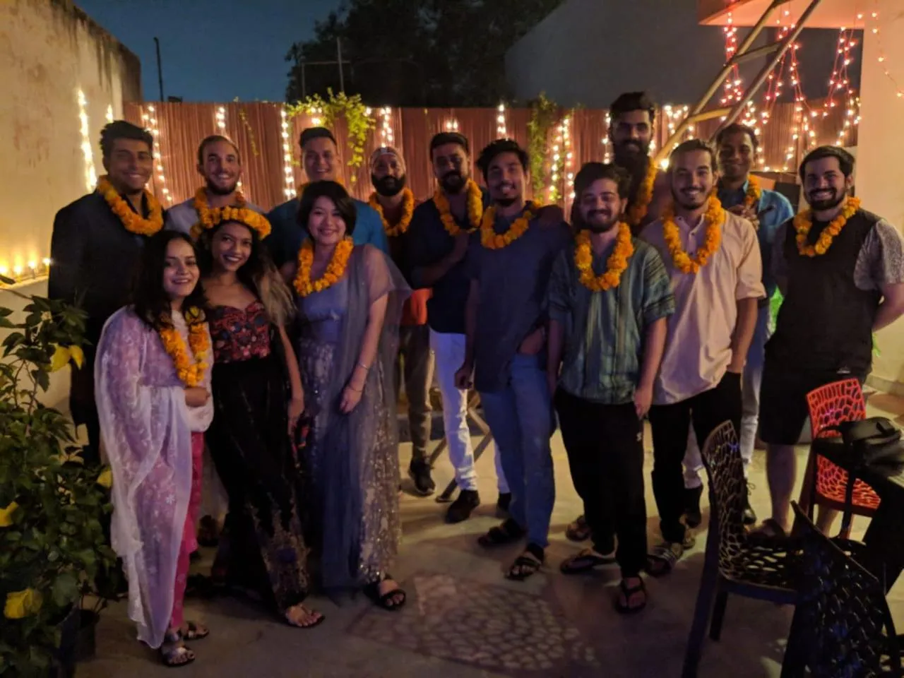 Evening entertainment in The Desire Hostel