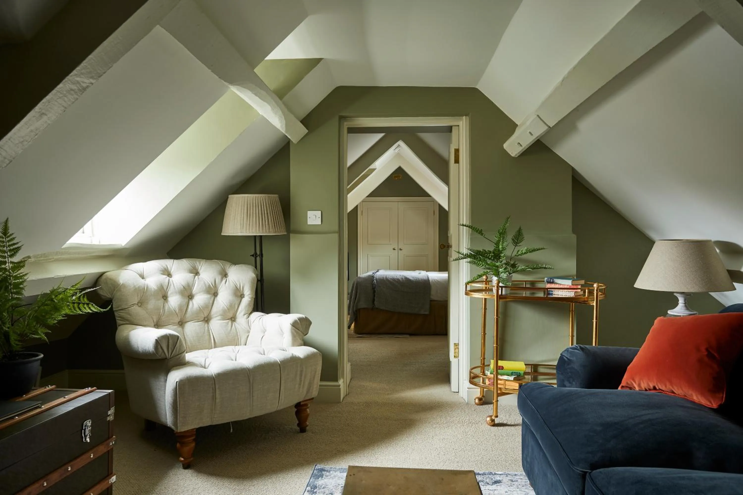 Bedroom, Bed in The Methuen Arms