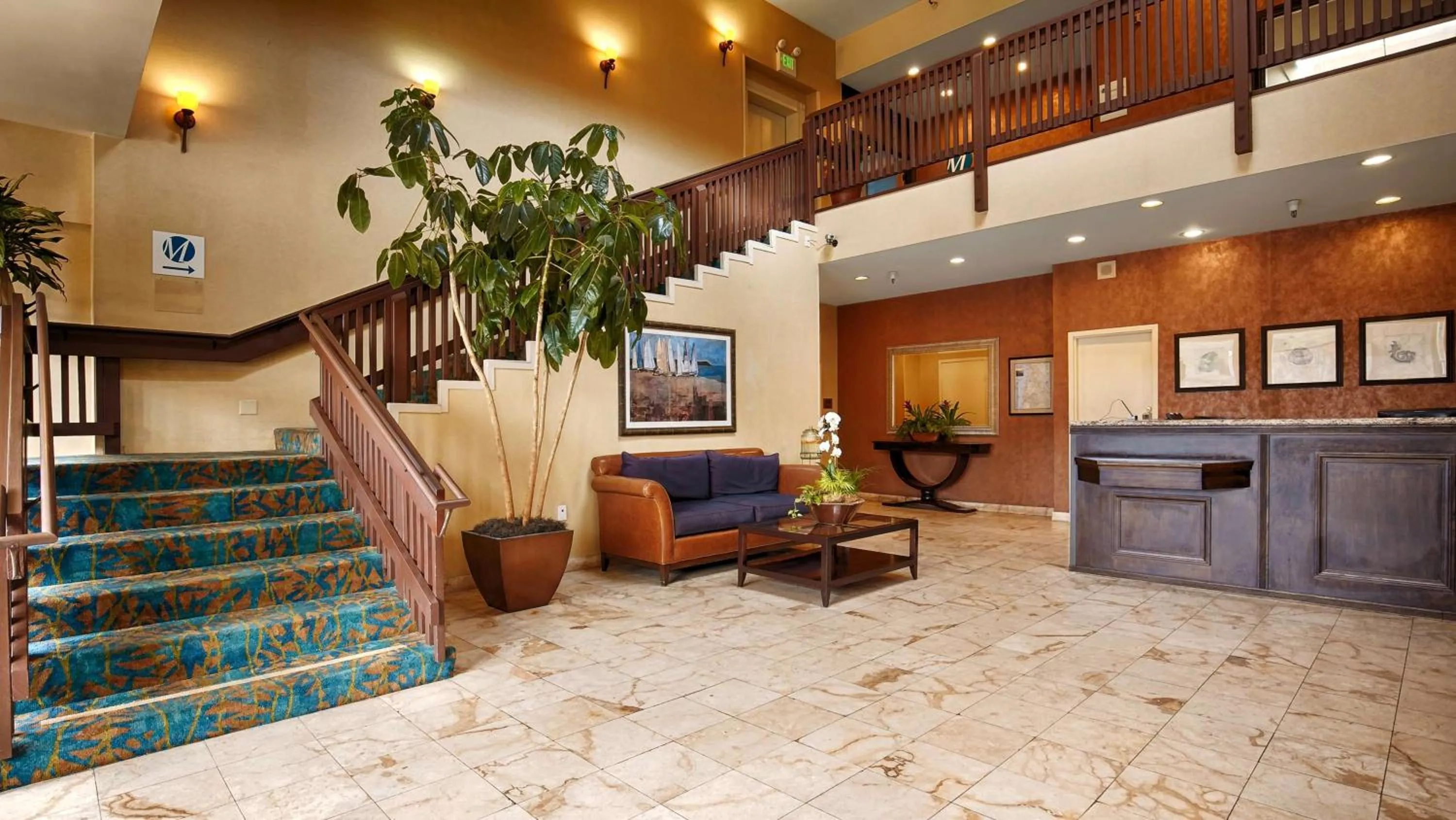 Lobby or reception in Pacifica Lighthouse Hotel Trademark Collection by Wyndham