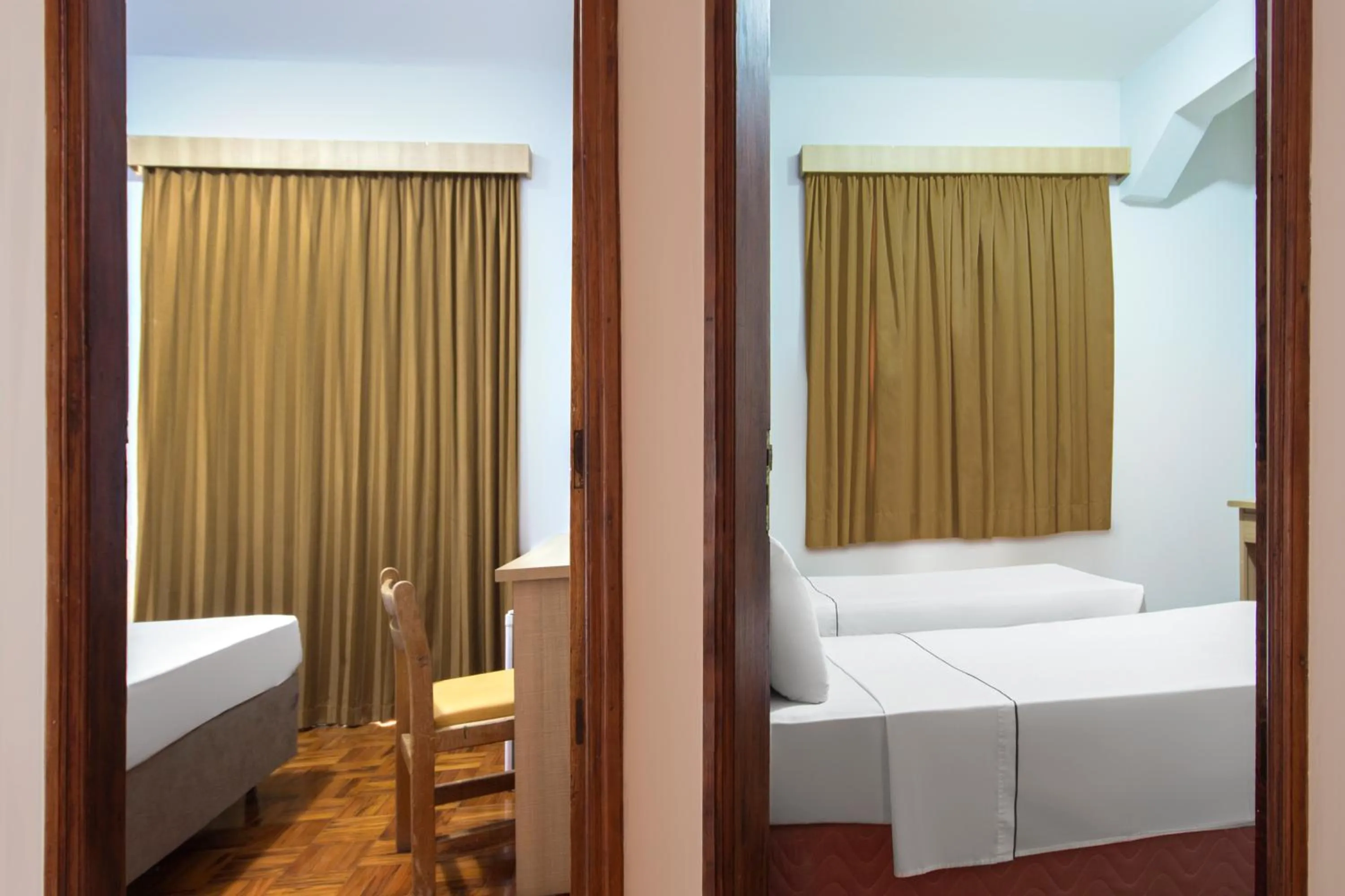 Bedroom, Bed in Hotel Euro Suite Poços de Caldas By Nacional Inn