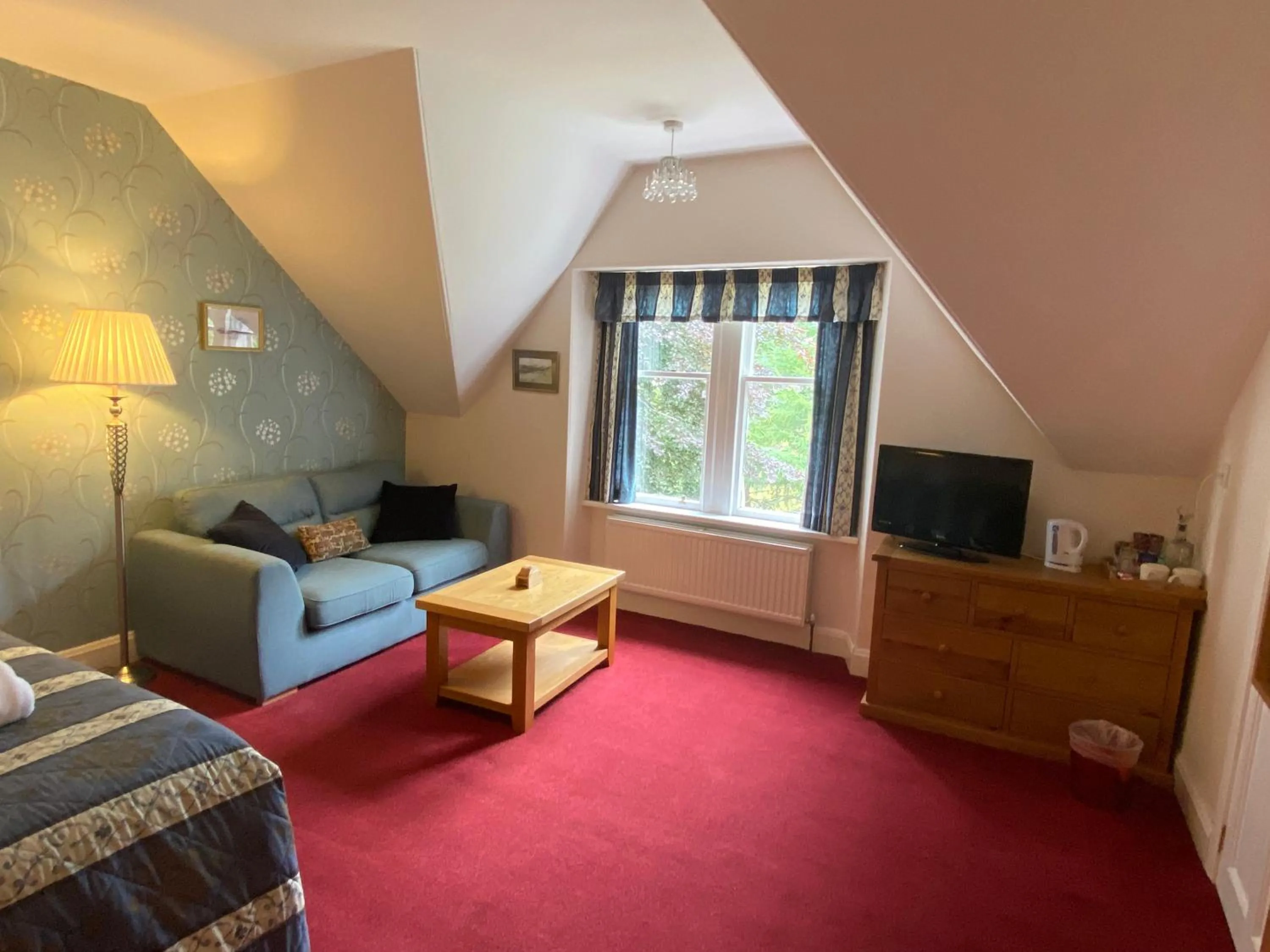 Bed in Glenan Lodge Self Catering