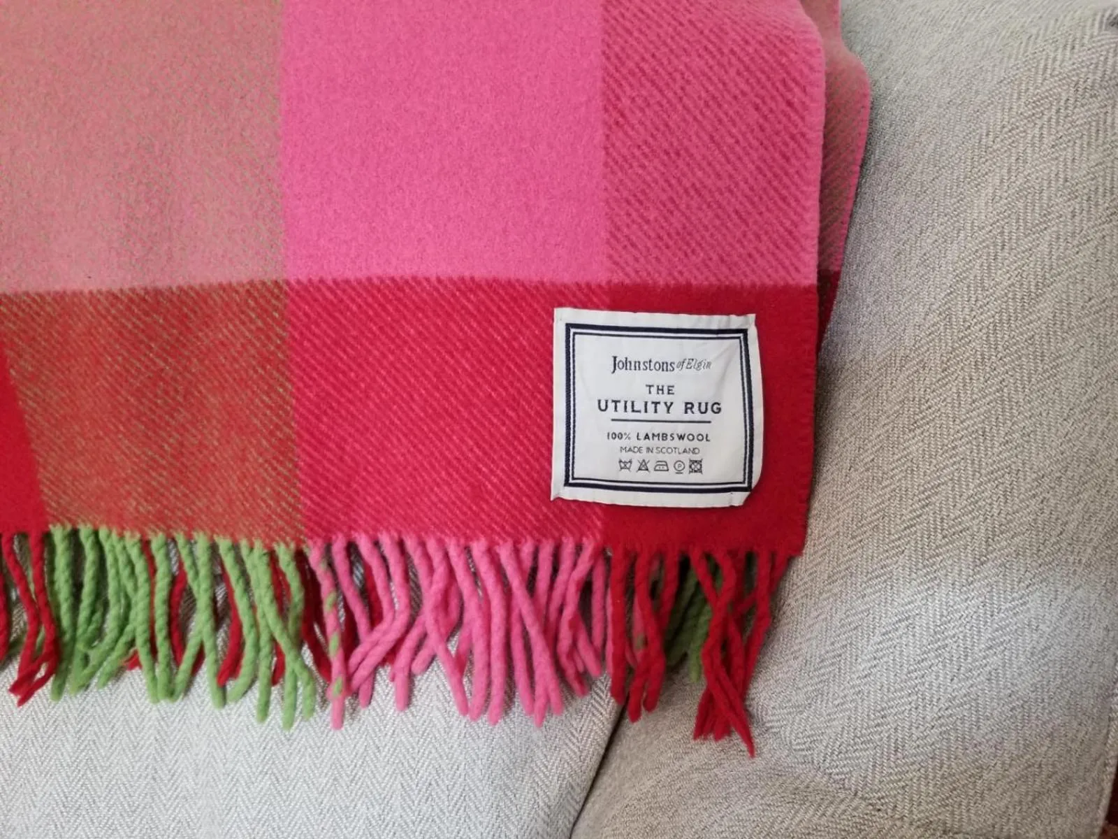 Living room in Glenan Lodge Self Catering