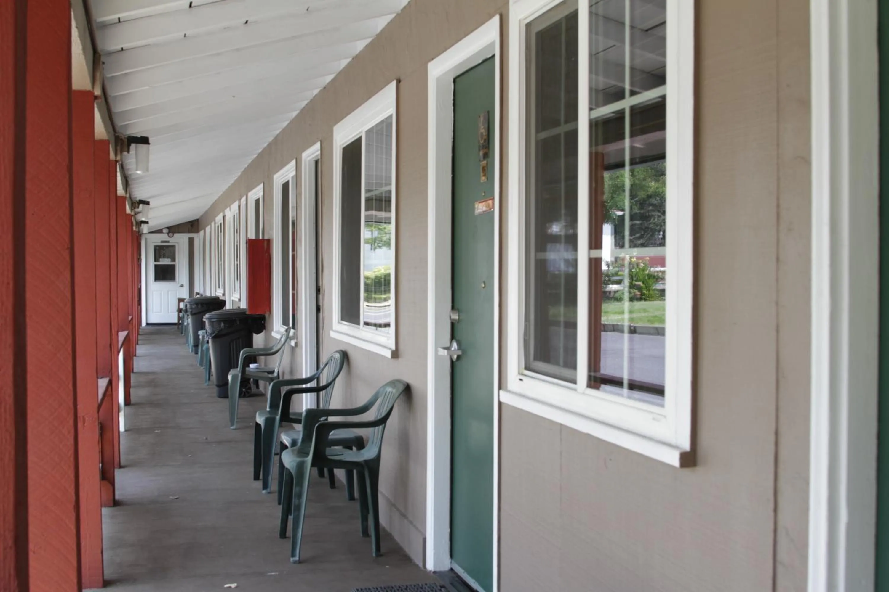 Property building in Jumping Frog Motel