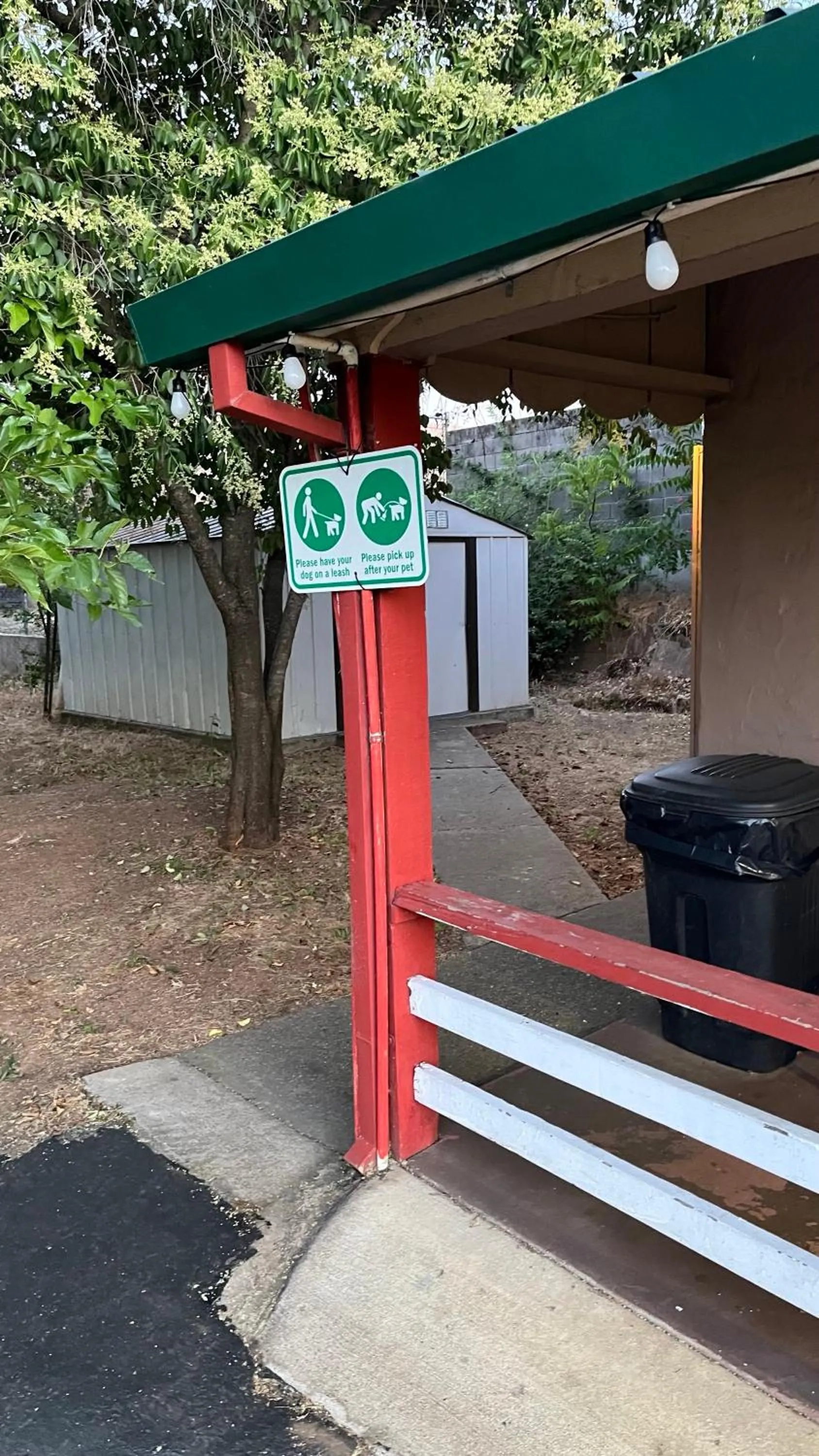 Property building in Jumping Frog Motel