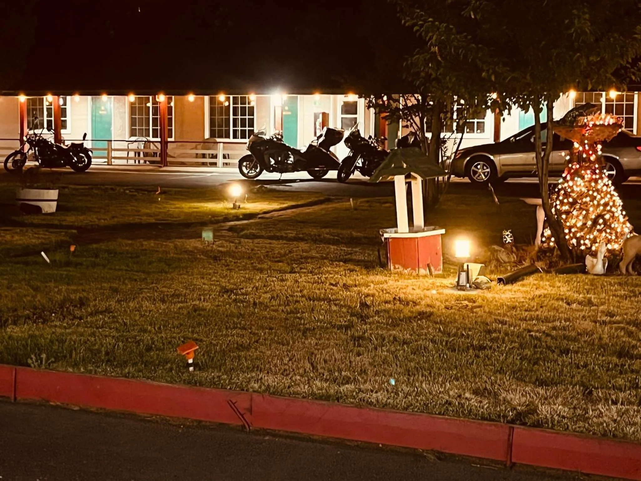 Property building in Jumping Frog Motel