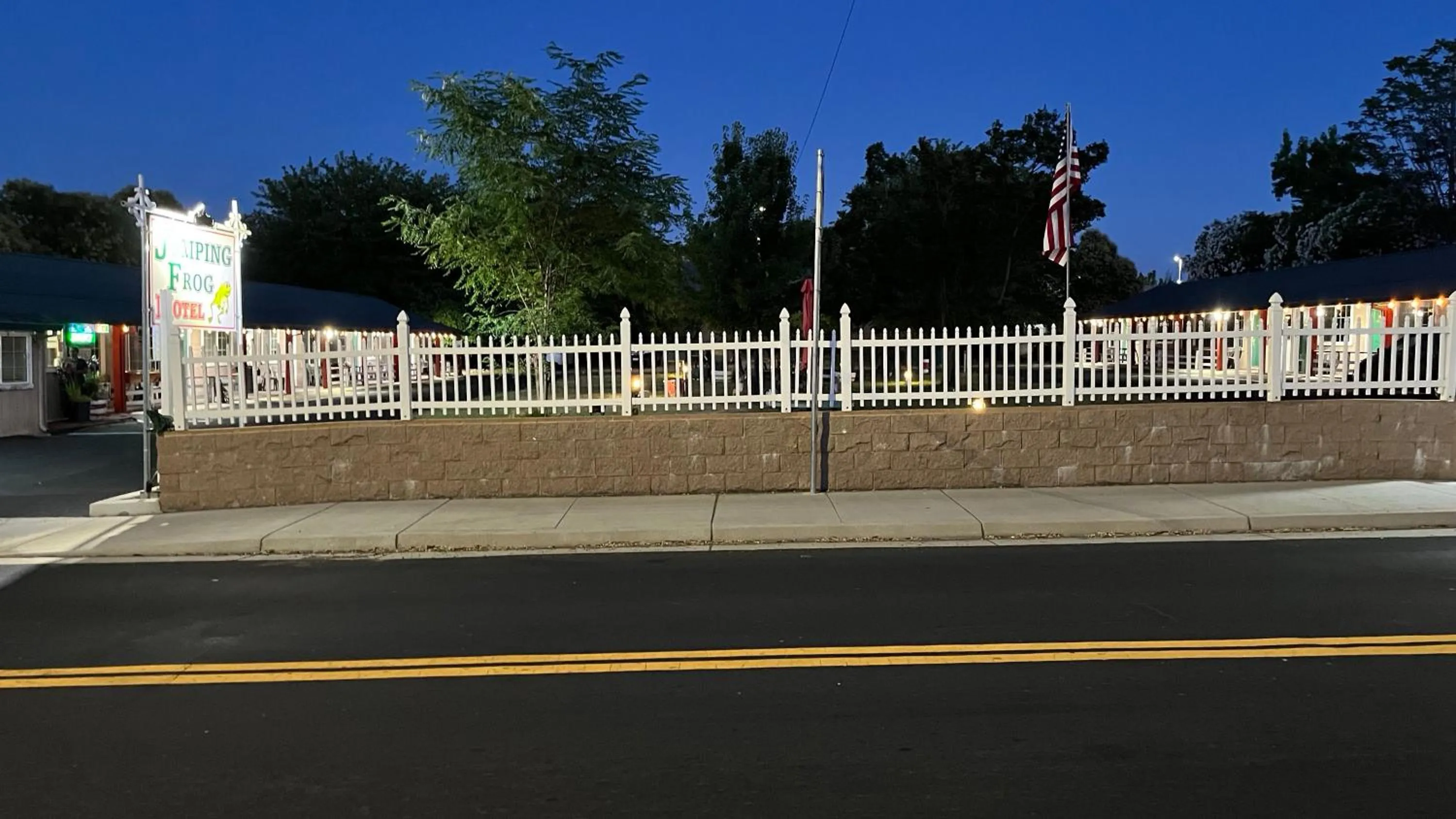 Property building in Jumping Frog Motel