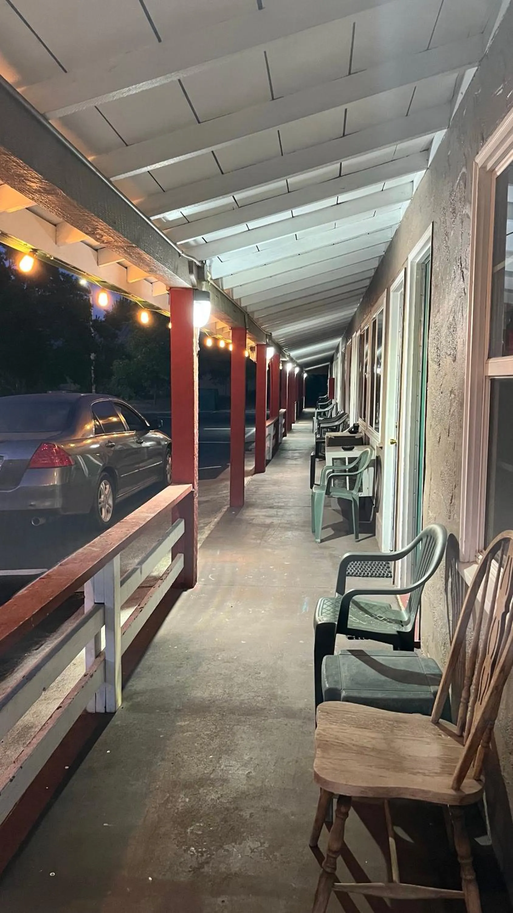 Property building in Jumping Frog Motel