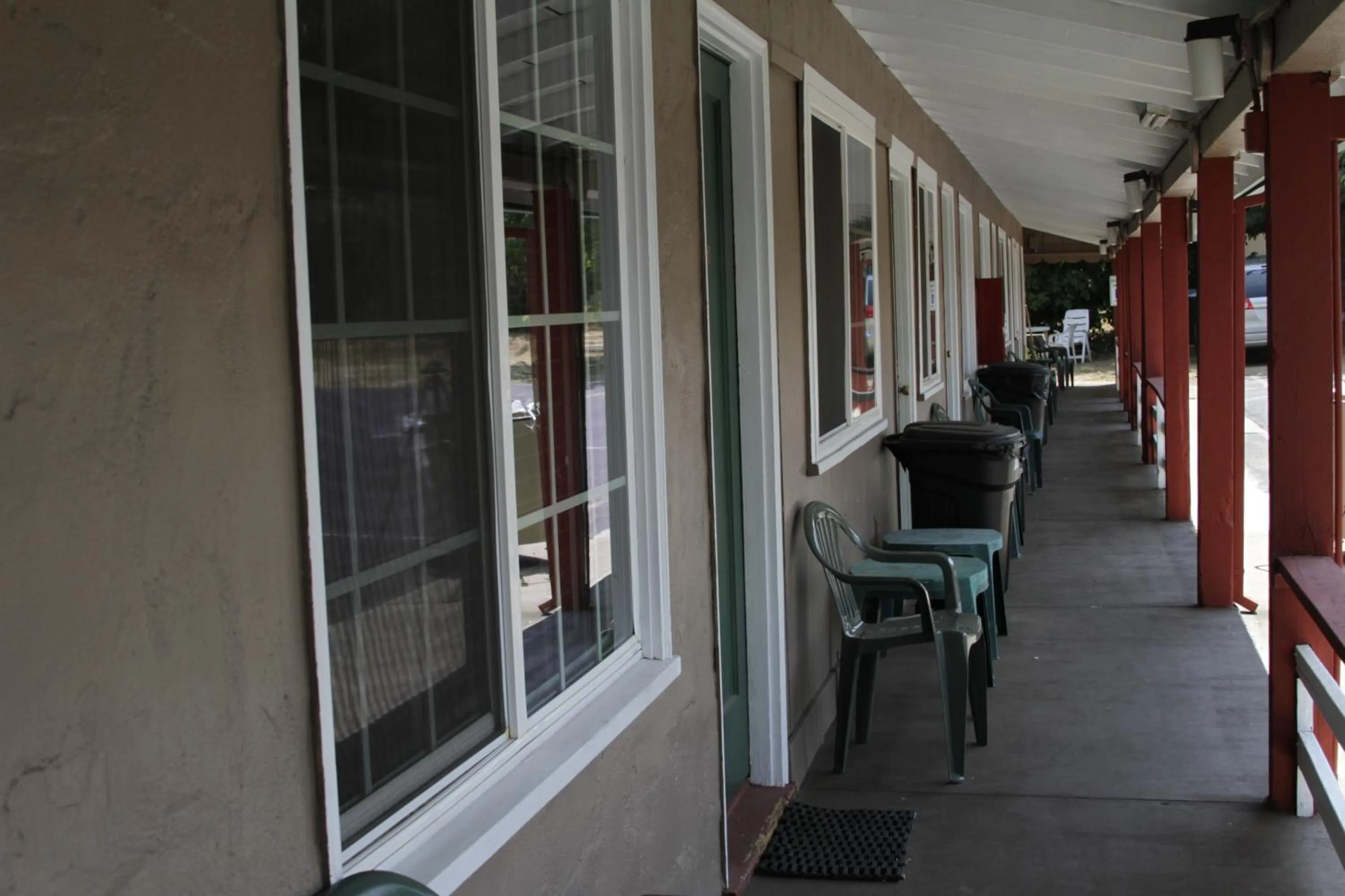 Property building in Jumping Frog Motel