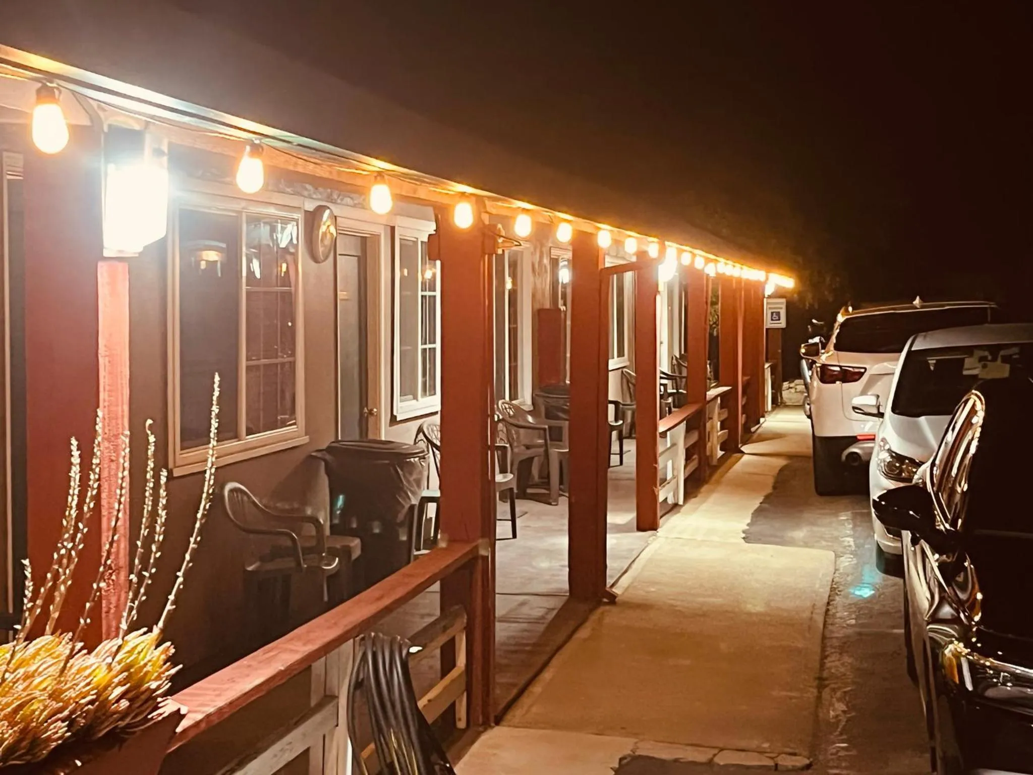 Property building in Jumping Frog Motel