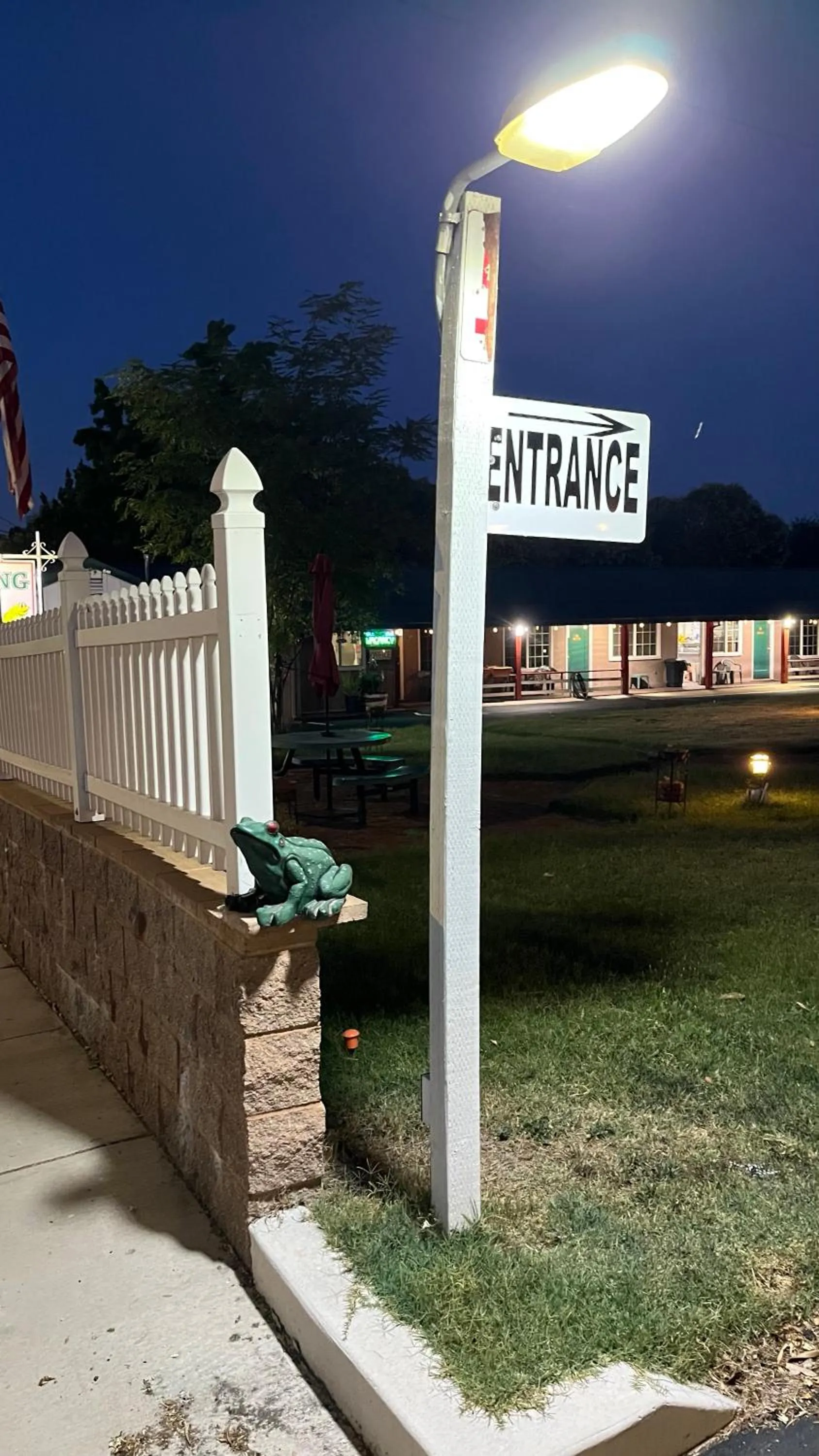 Property building in Jumping Frog Motel