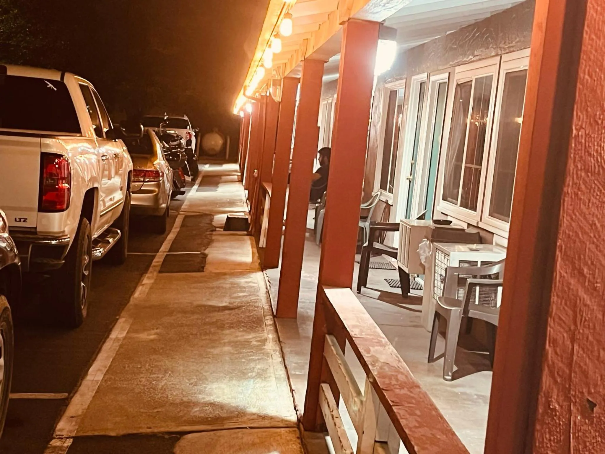 Property building in Jumping Frog Motel