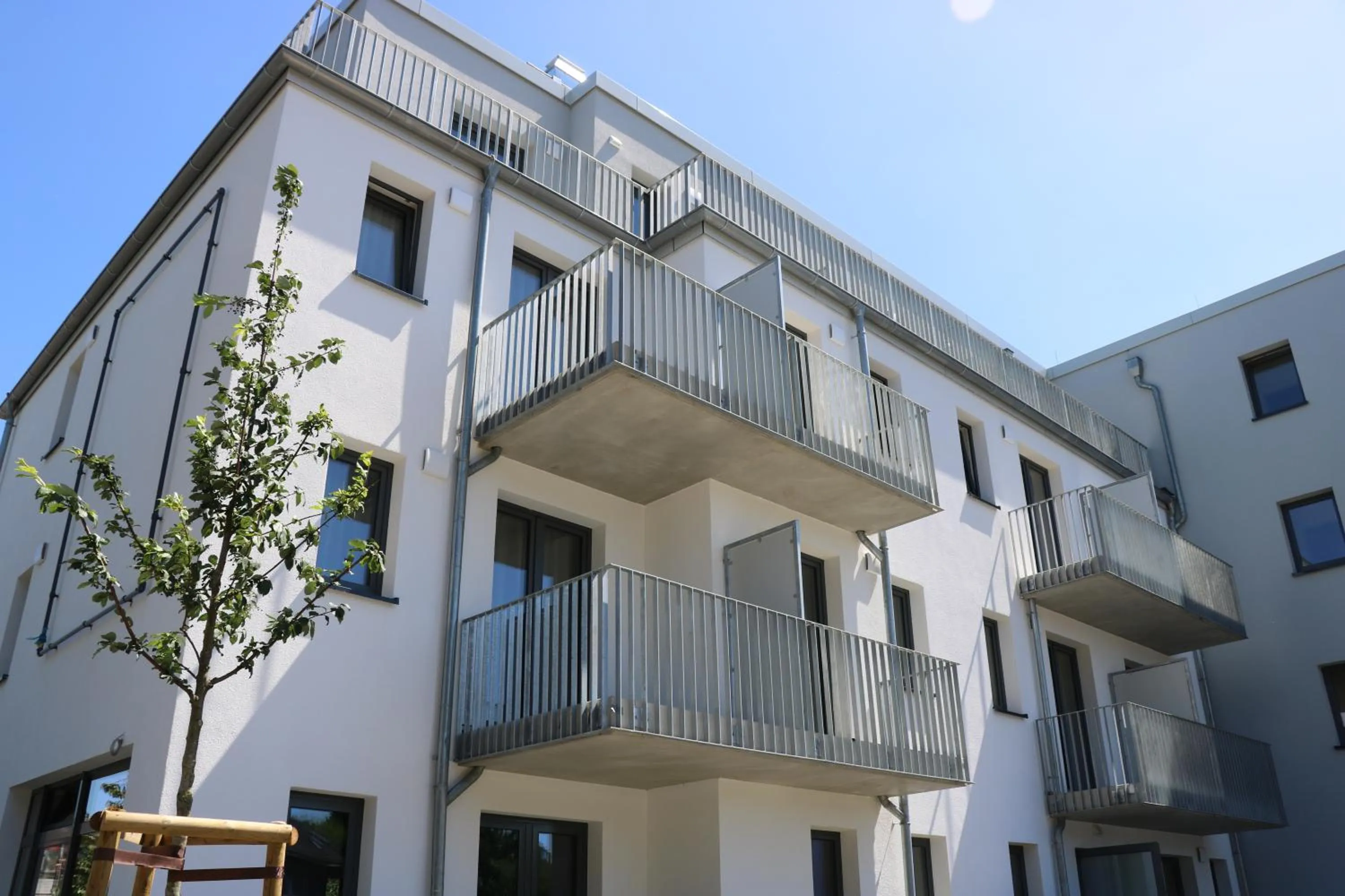 Property building in Signature East Hotel Apartment