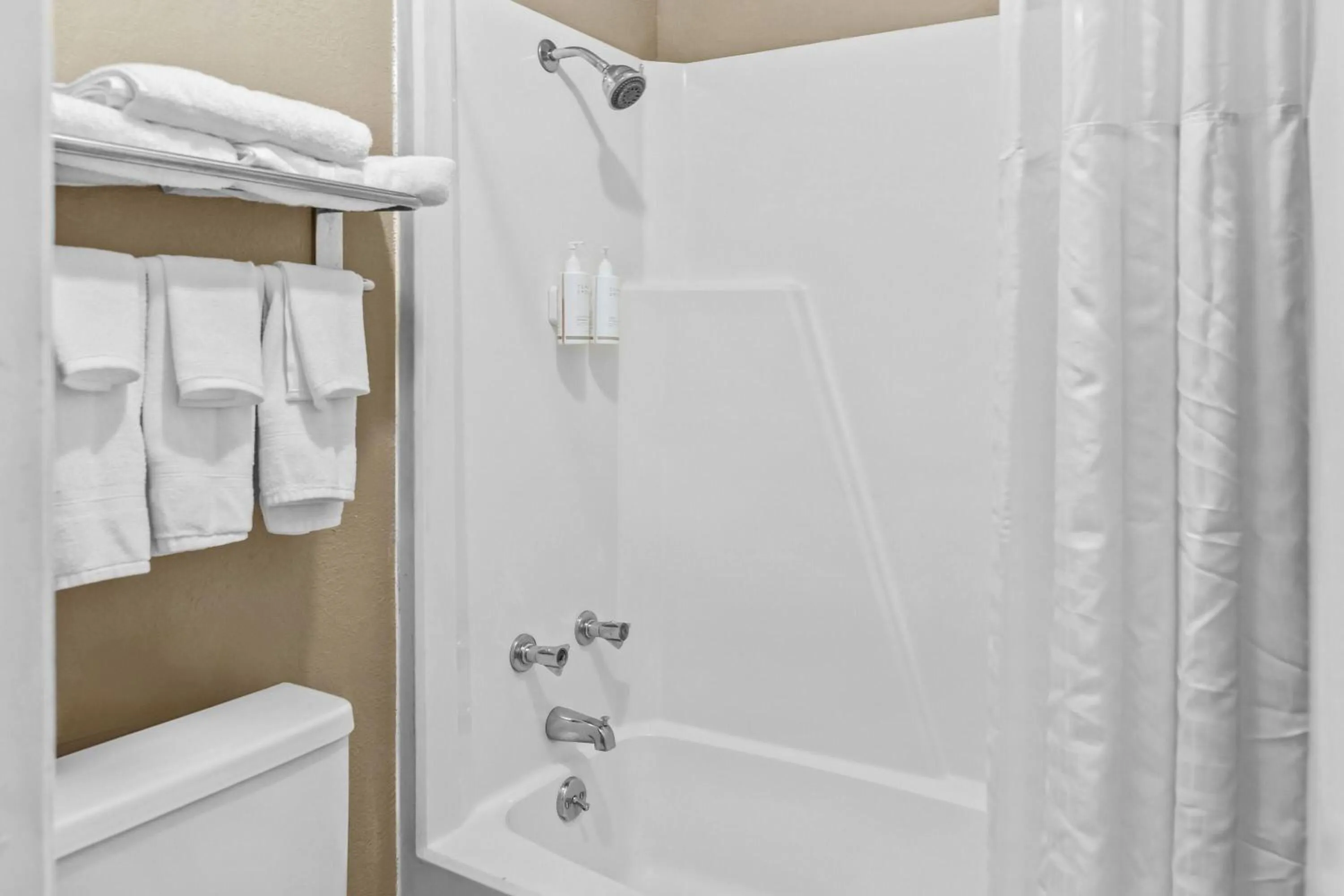 Bathroom in Super 8 by Wyndham Columbia/Ft. Jackson SC