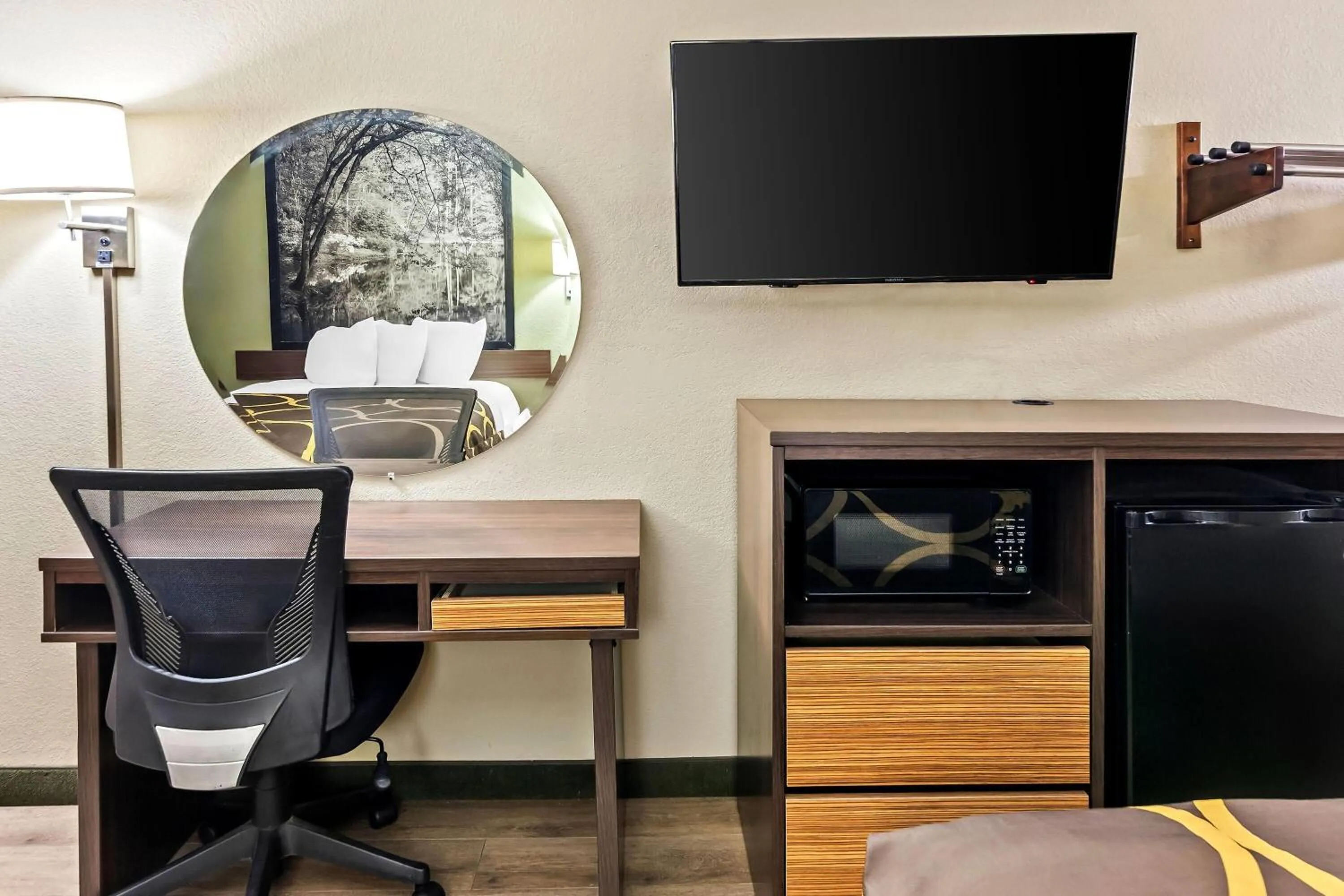 Bed in Super 8 by Wyndham Columbia/Ft. Jackson SC