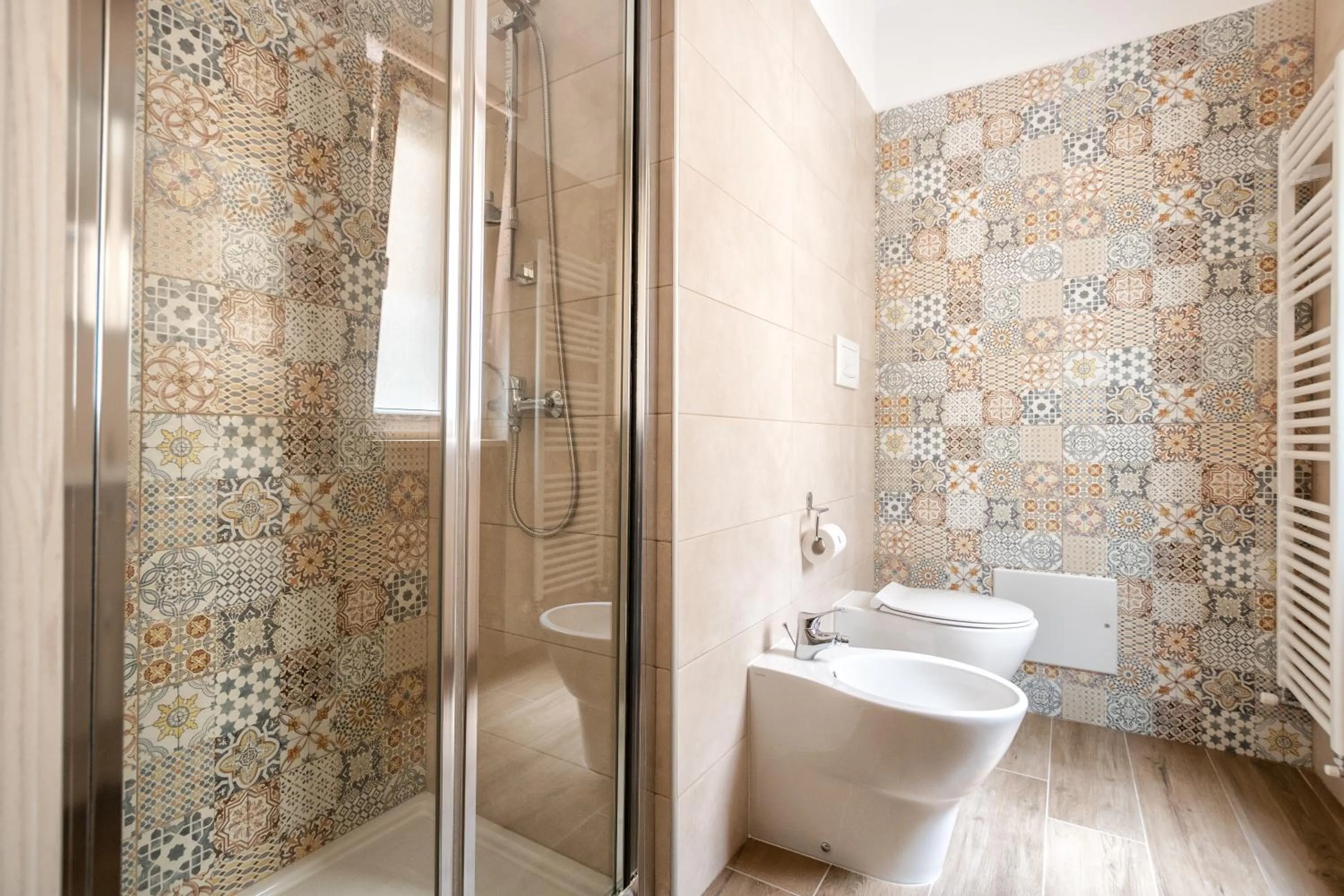 Shower in B&B Bellavista Gallipoli