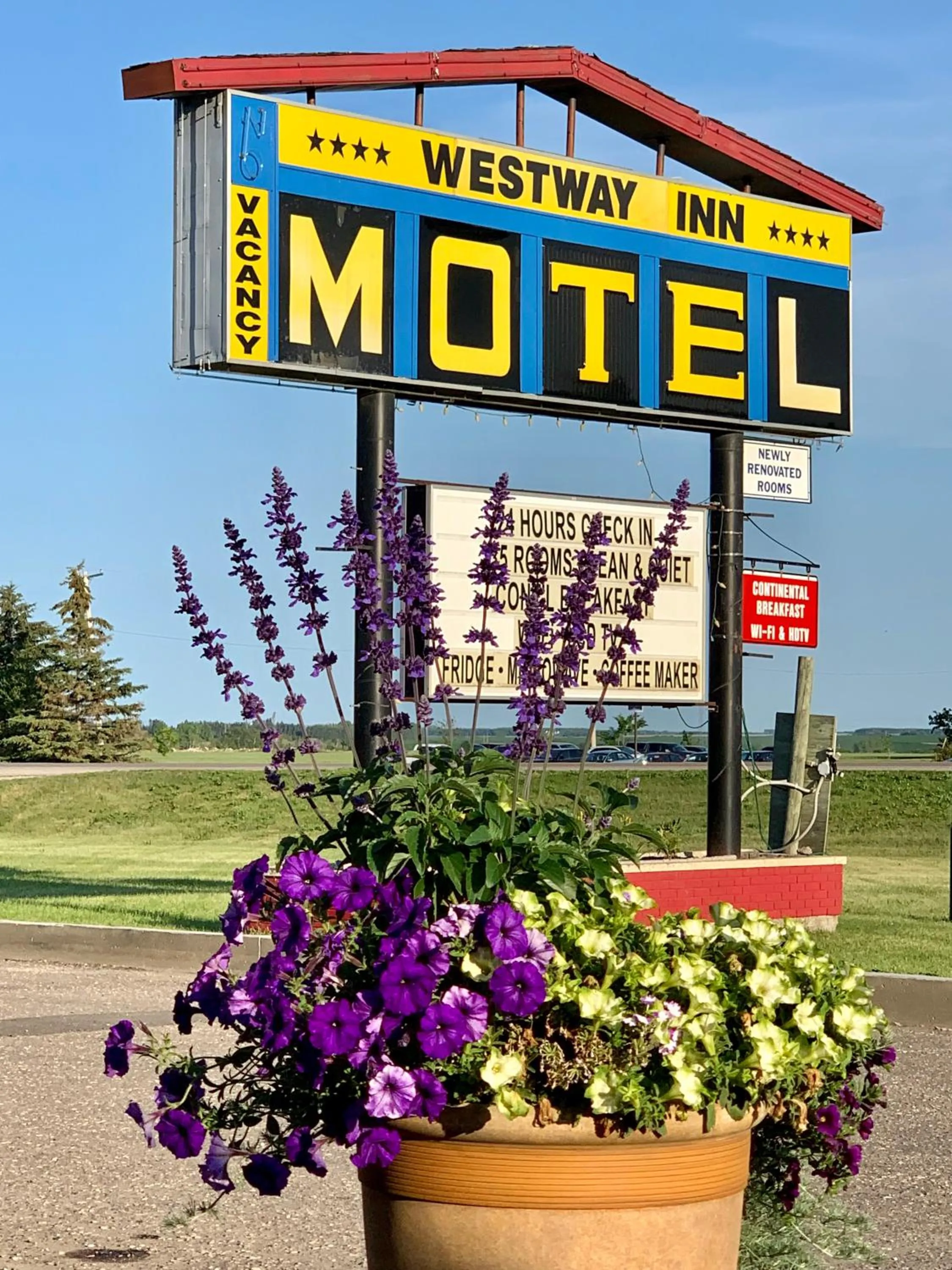 Property building in Westway Inn Motel