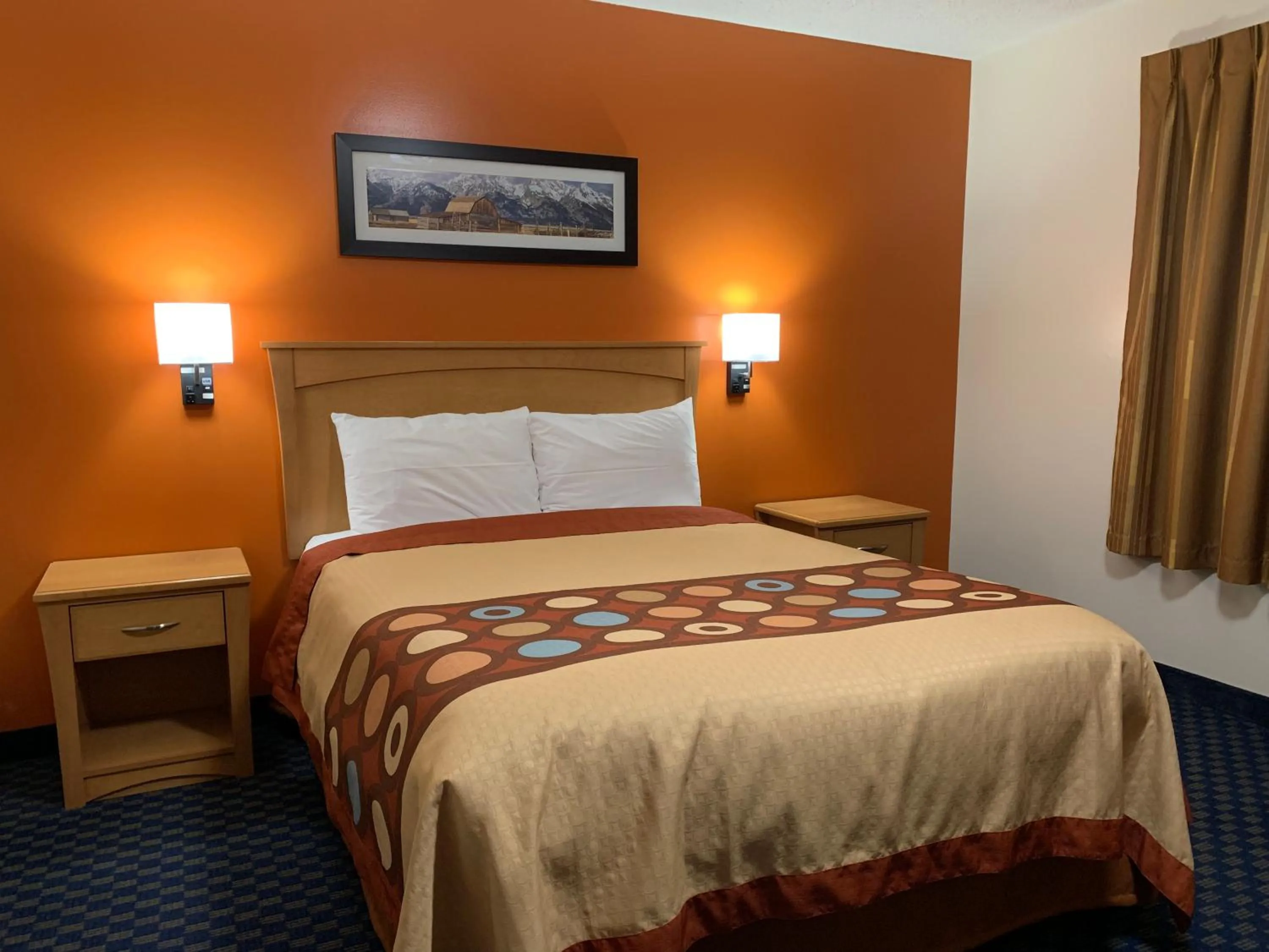 Bed in Westway Inn Motel