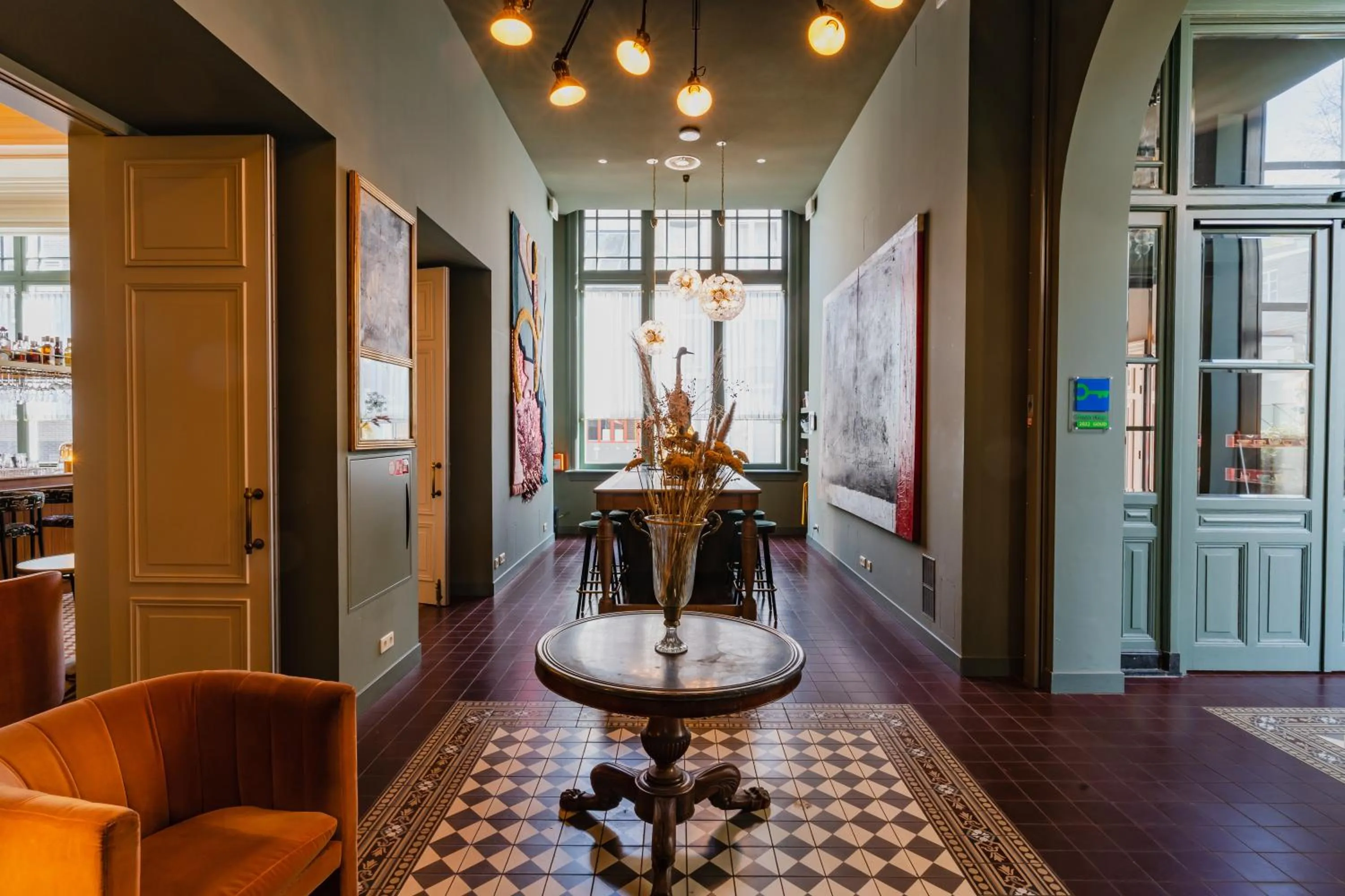 Lobby or reception in Hotel Mercier