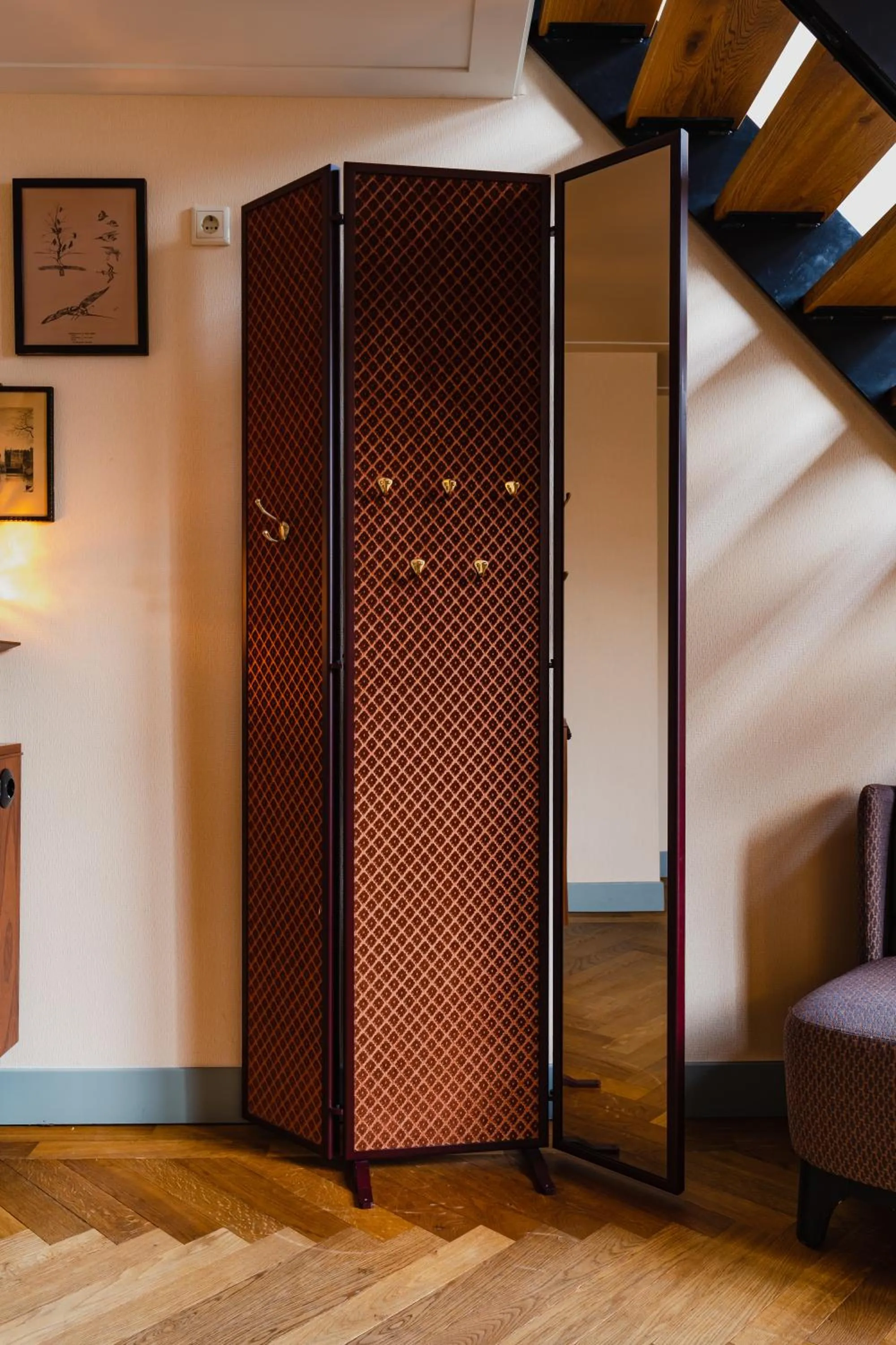 Decorative detail in Hotel Mercier