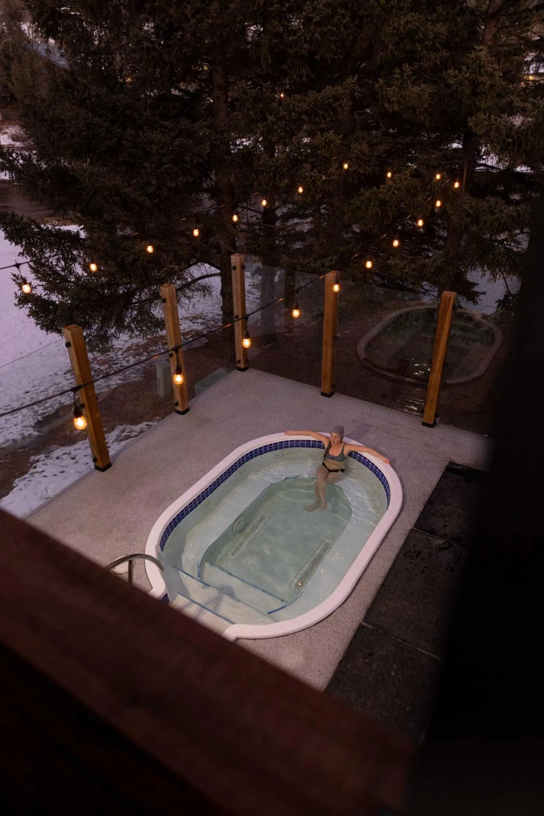 Hot Tub in Lamphouse By Basecamp