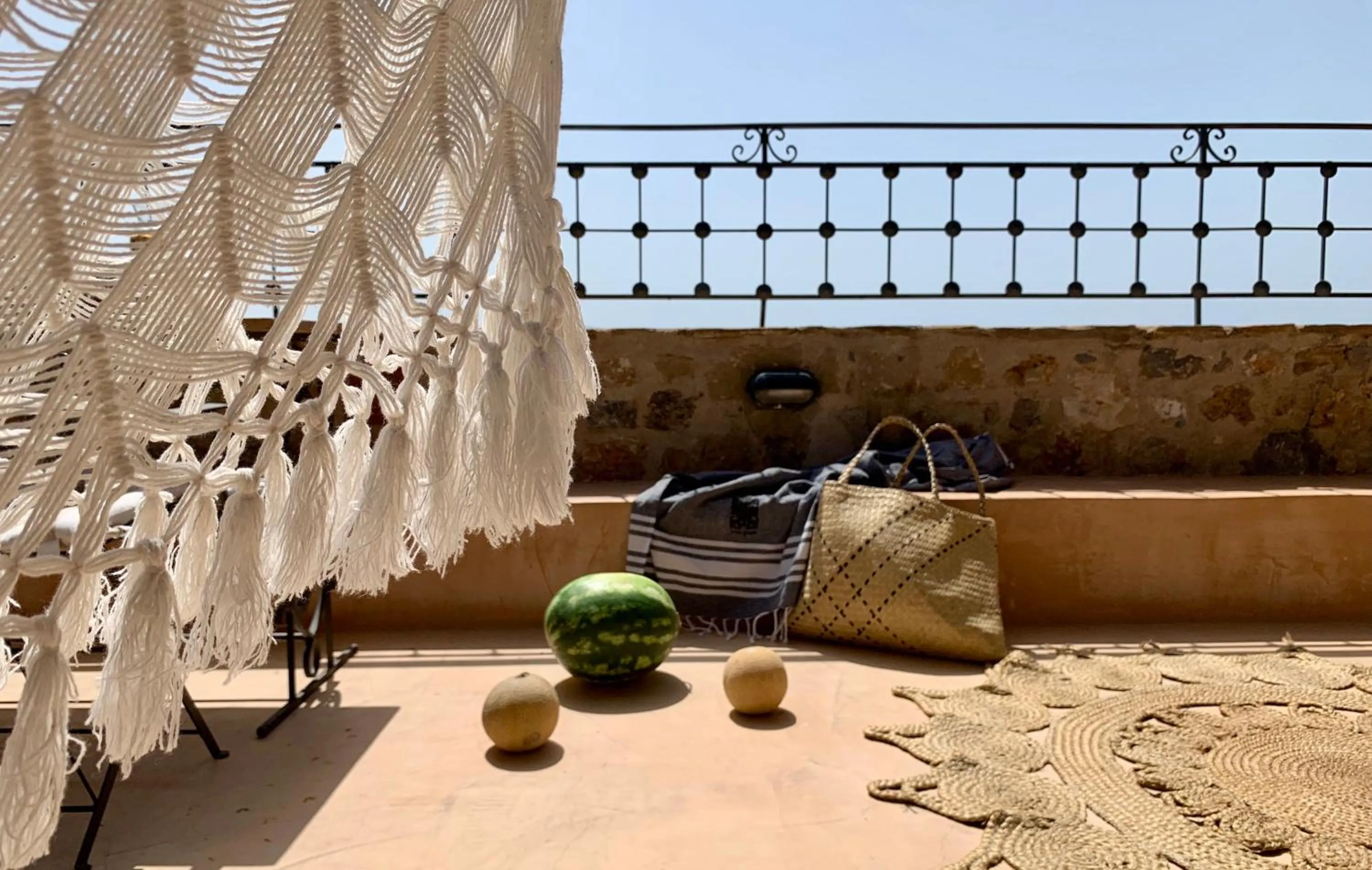 Decorative detail in Villa Vager Mani Hotel