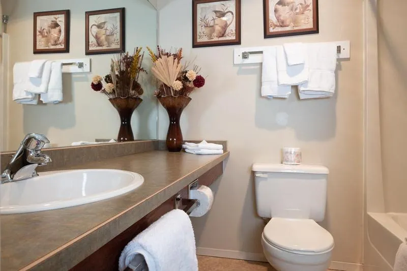 Bathroom in The Vance Creek Hotel & Conference Centre